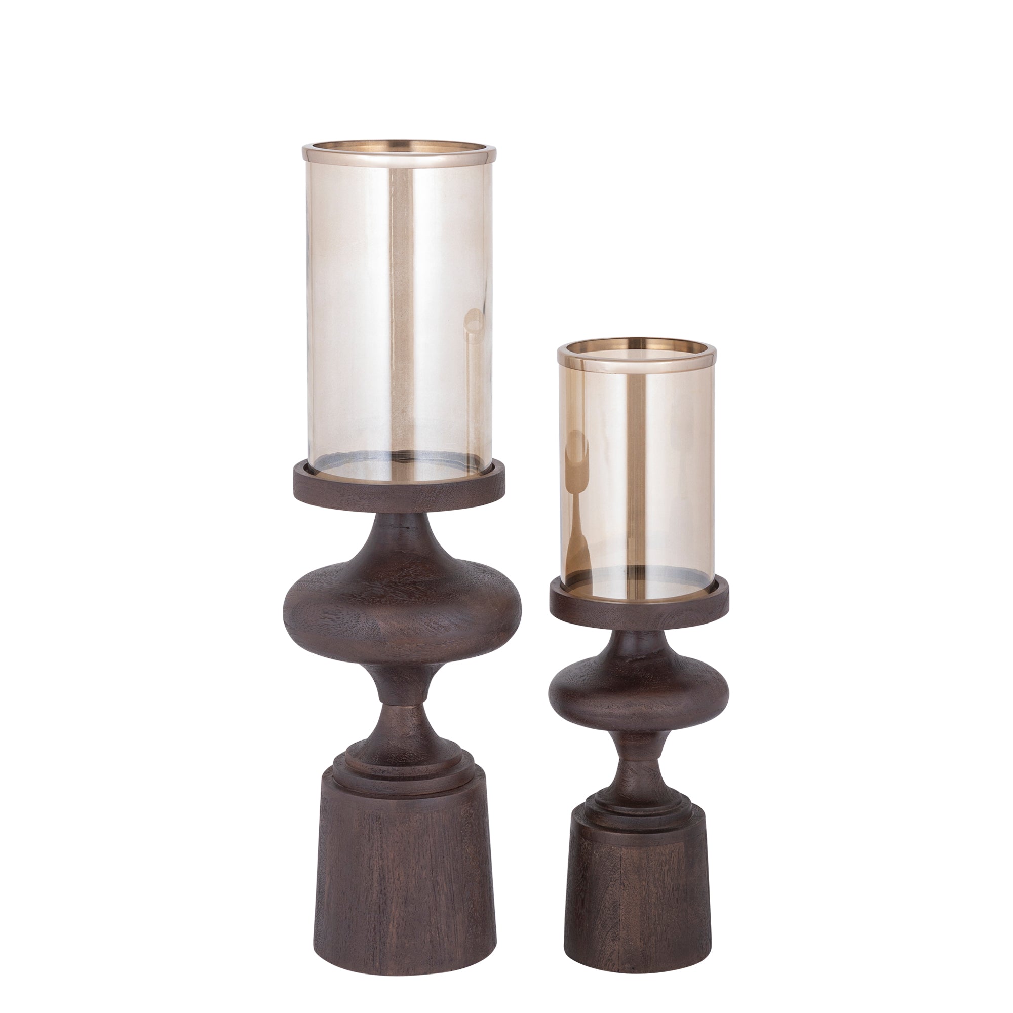 Wertin Chandeliers en verre - Marron