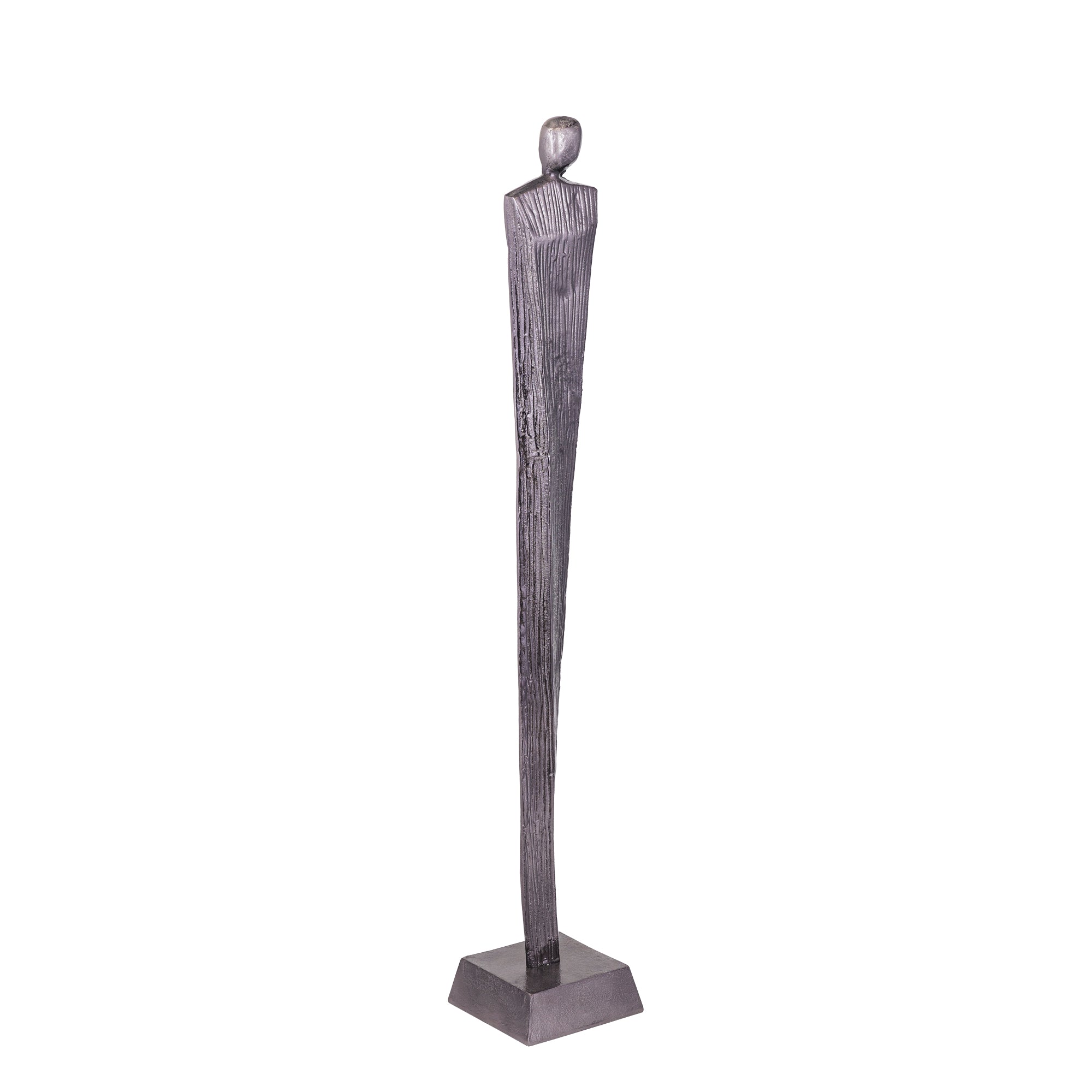Symon GunMetal alu man shape statue L