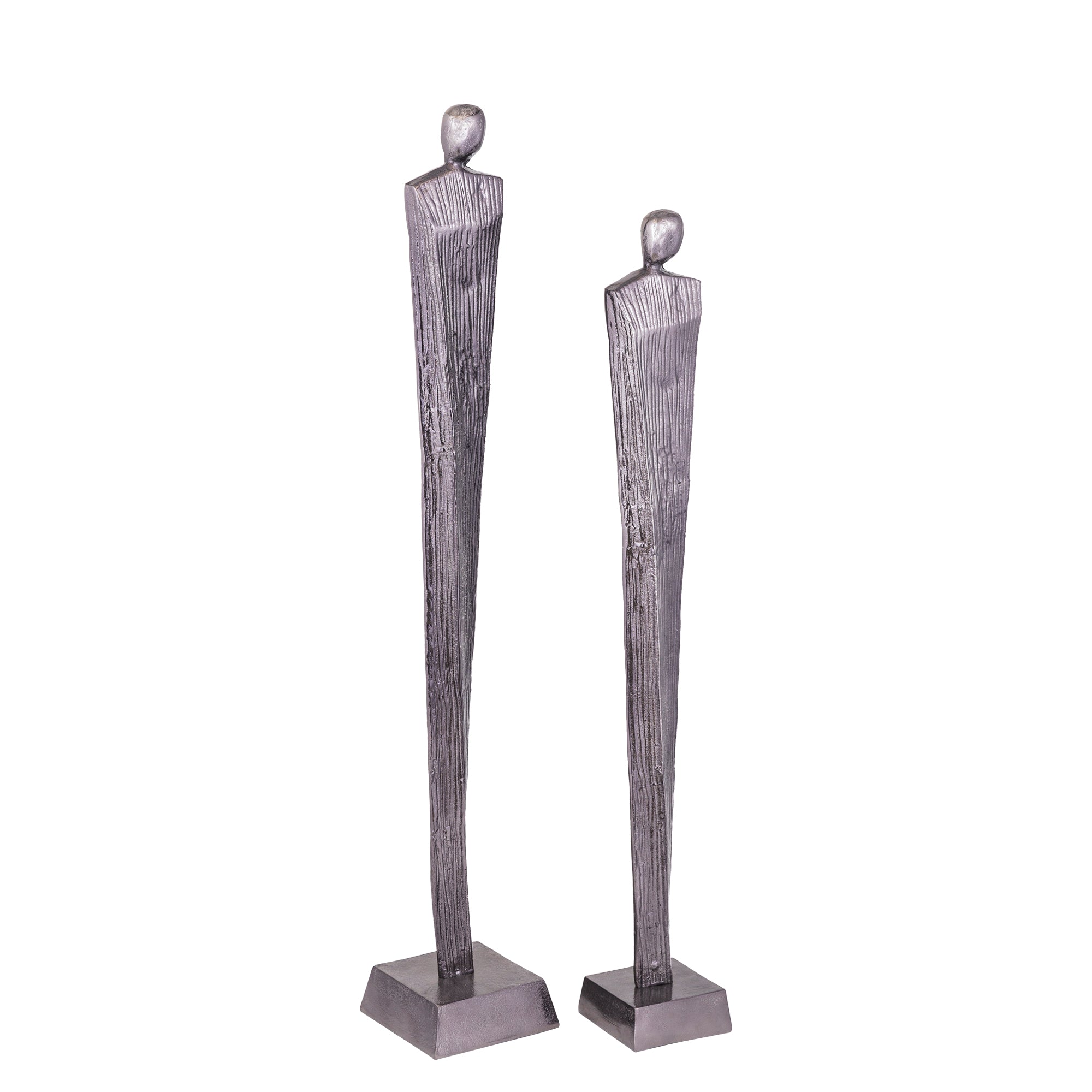 Symon GunMetal alu man shape statue L