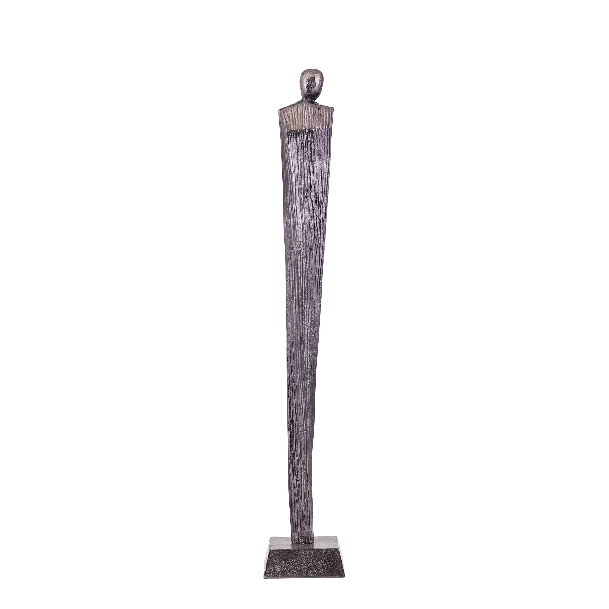 Symon GunMetal alu man shape statue L