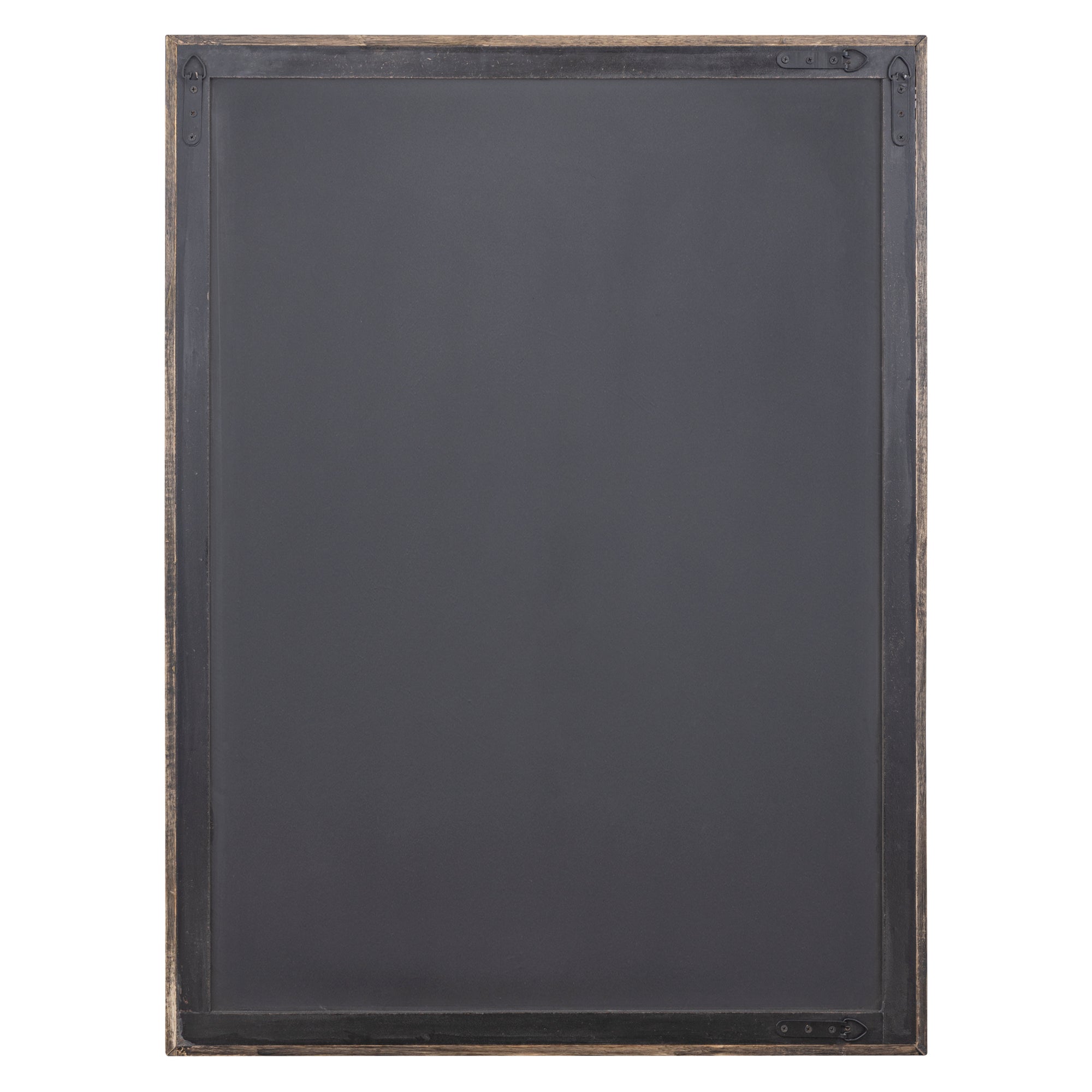Elasah Black wooden rect wall panel line pattern