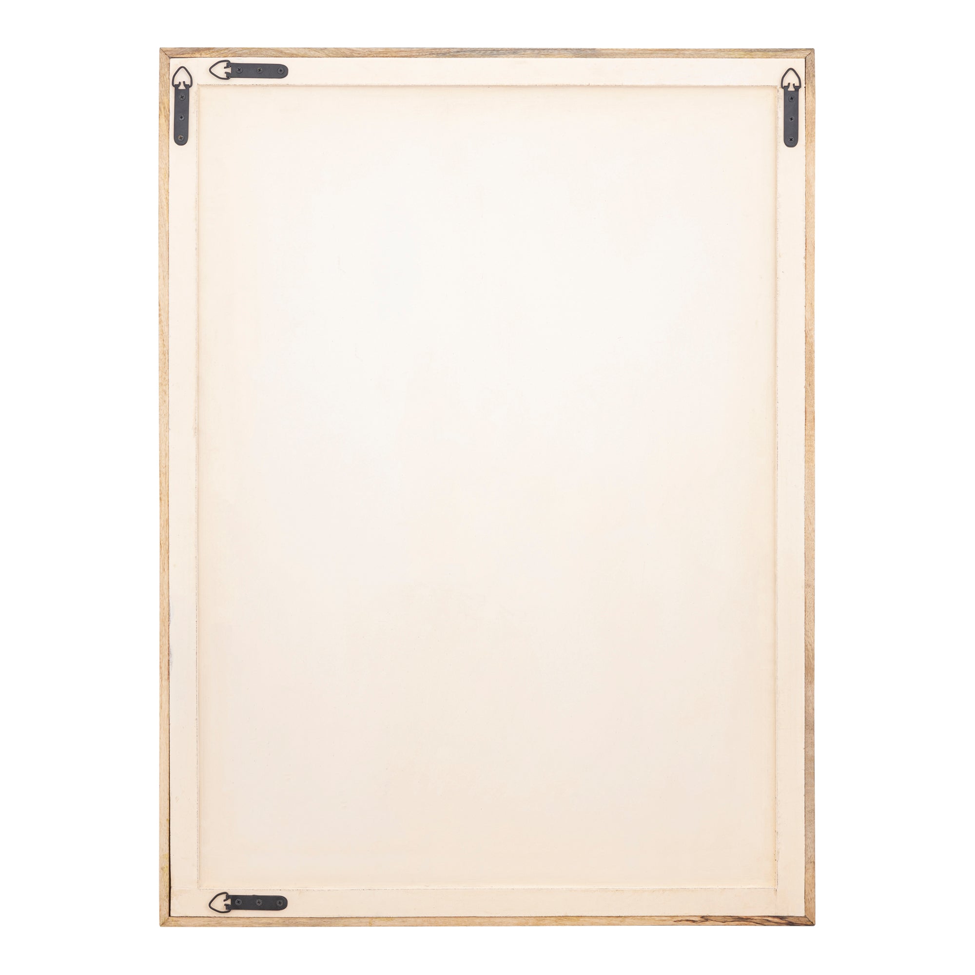 Elasah Cream wooden rect wall panel hexagon