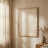 Elasah Cream wooden rect wall panel hexagon