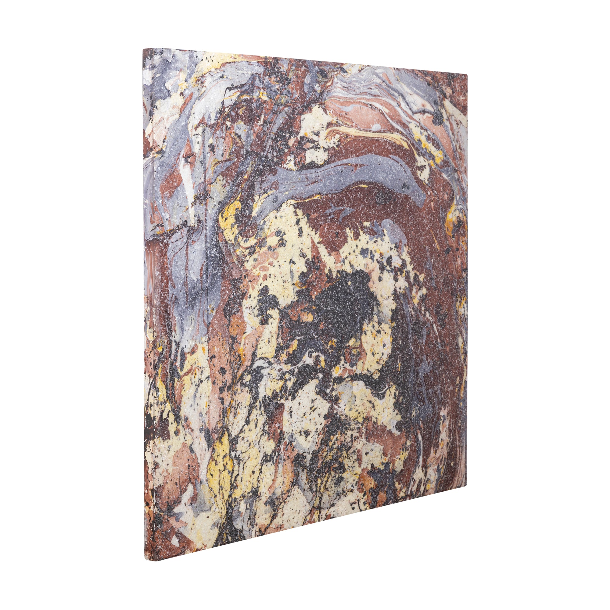 Eaven Rust marble look glass mozaic wall panel