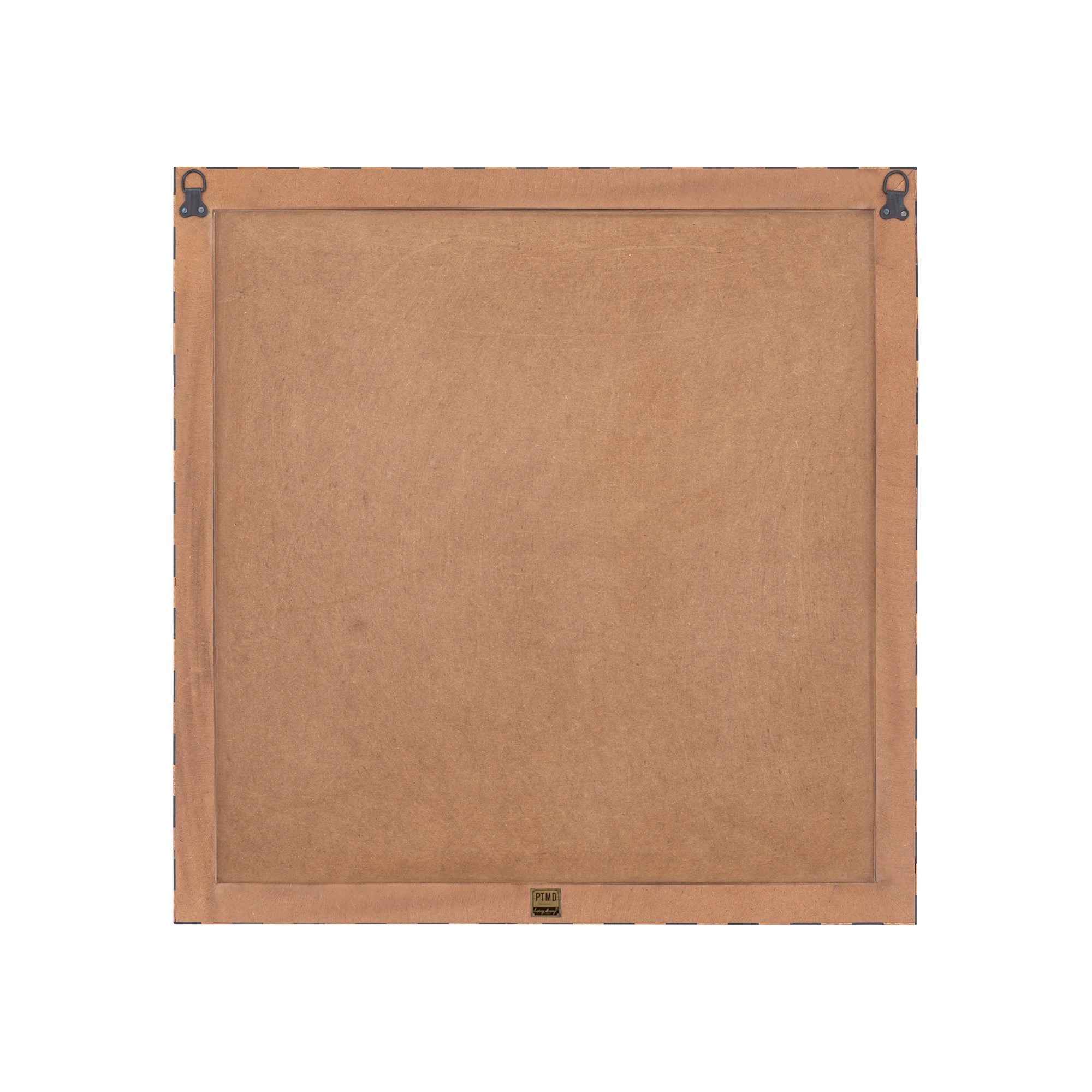Jordie Brown wooden rect wall panel round pattern