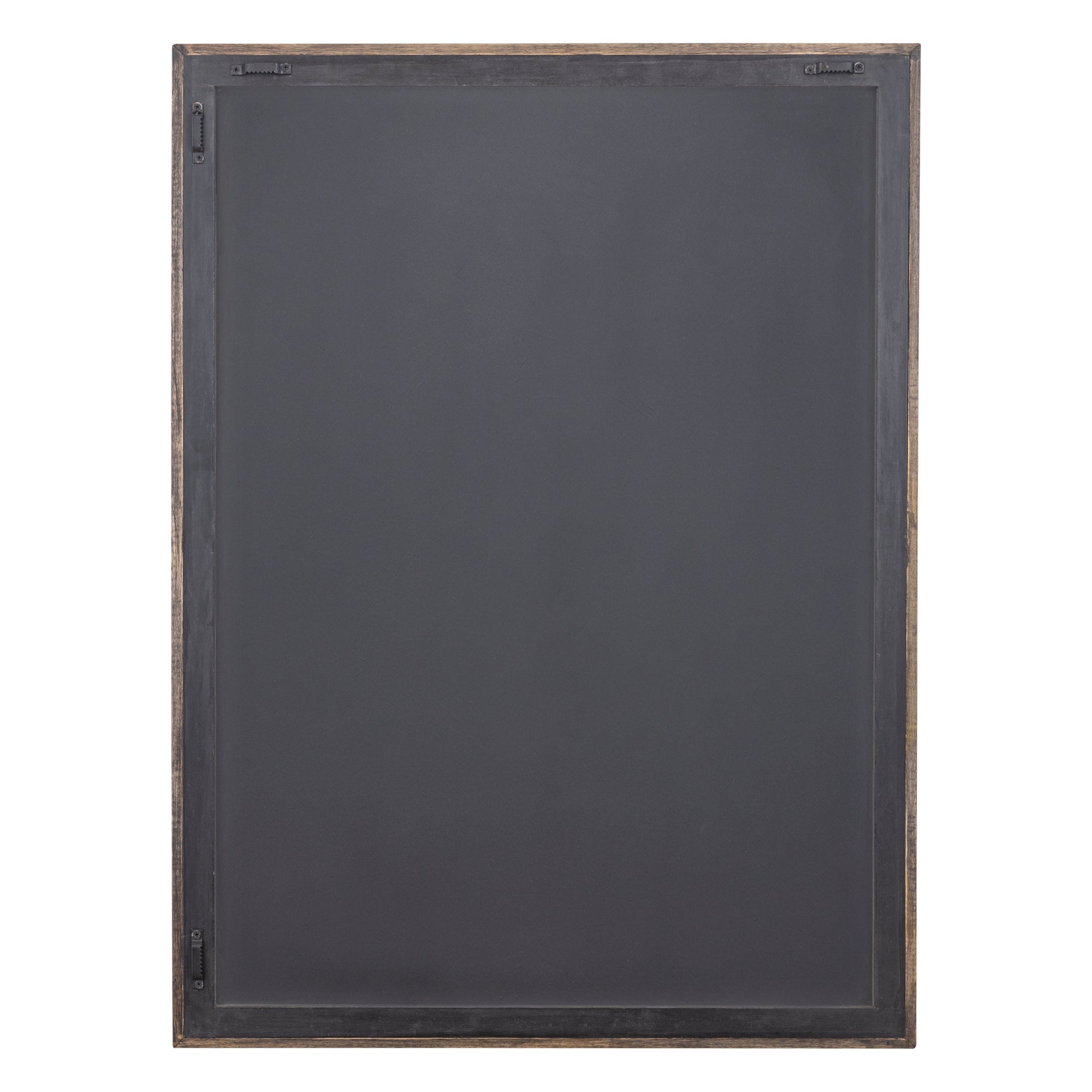 Levya Black wooden rect wall panel round pattern