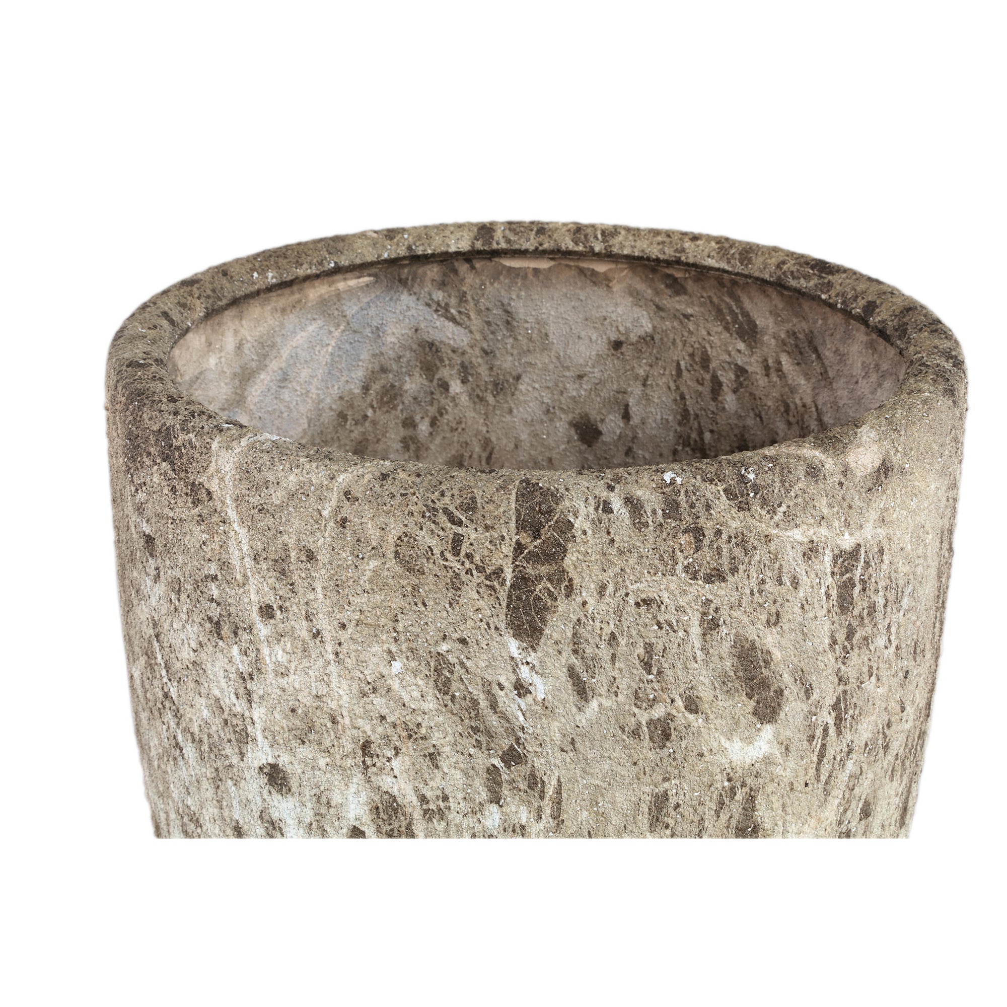 Miah Pot en céramique - Marron