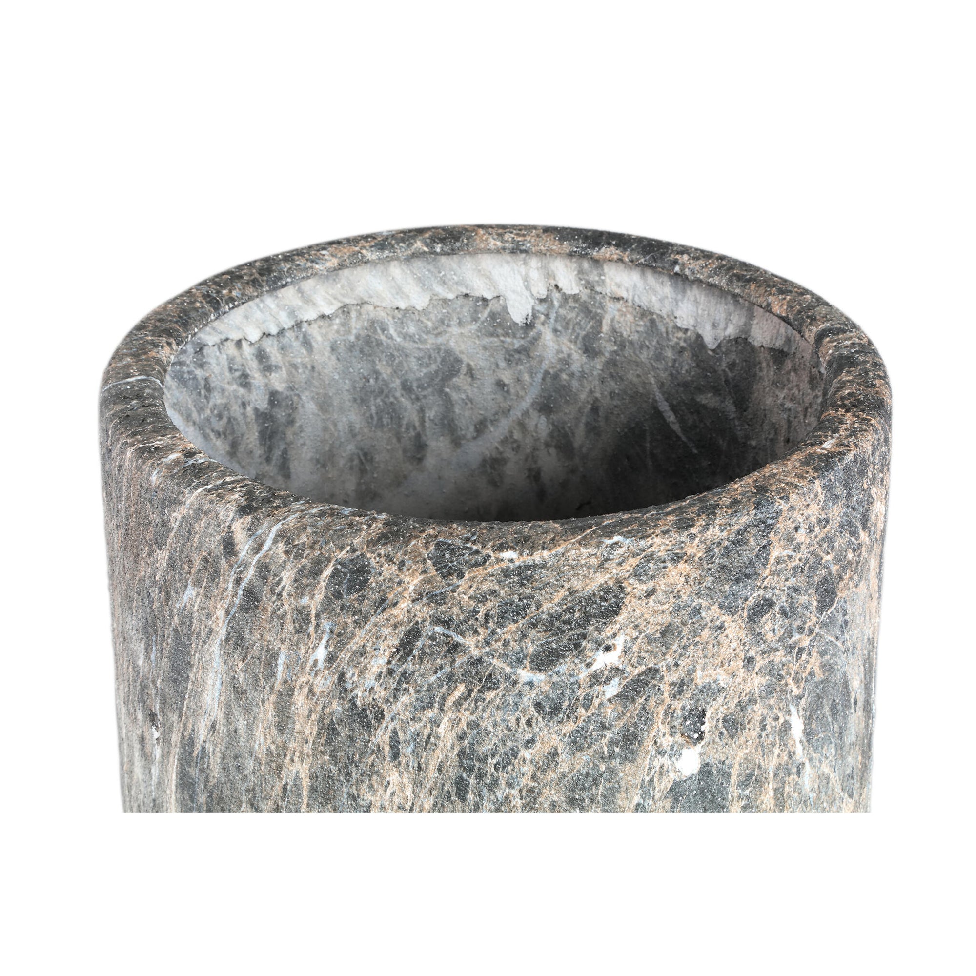 Miah Pot en céramique - Gris