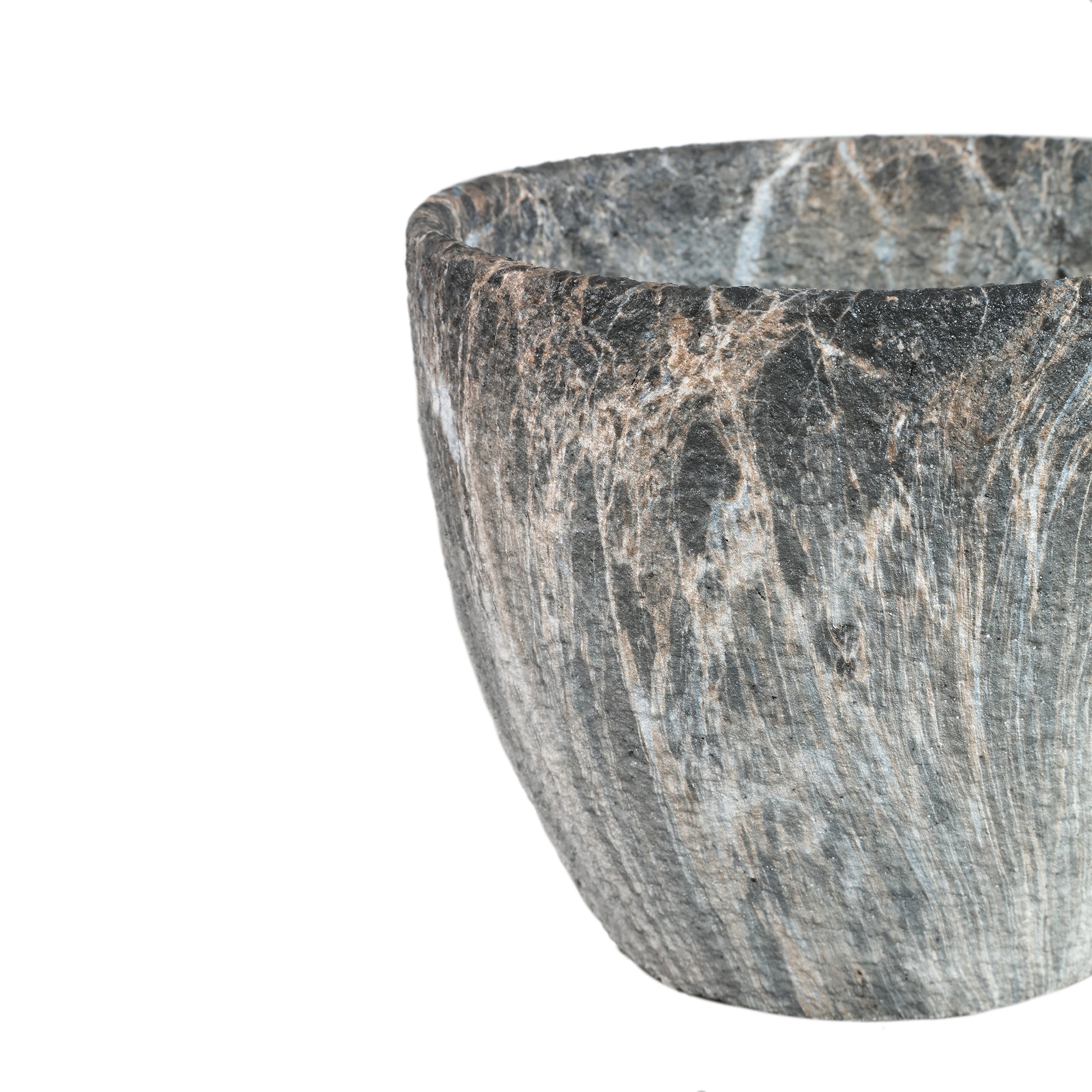 Miah Pot en céramique - Gris