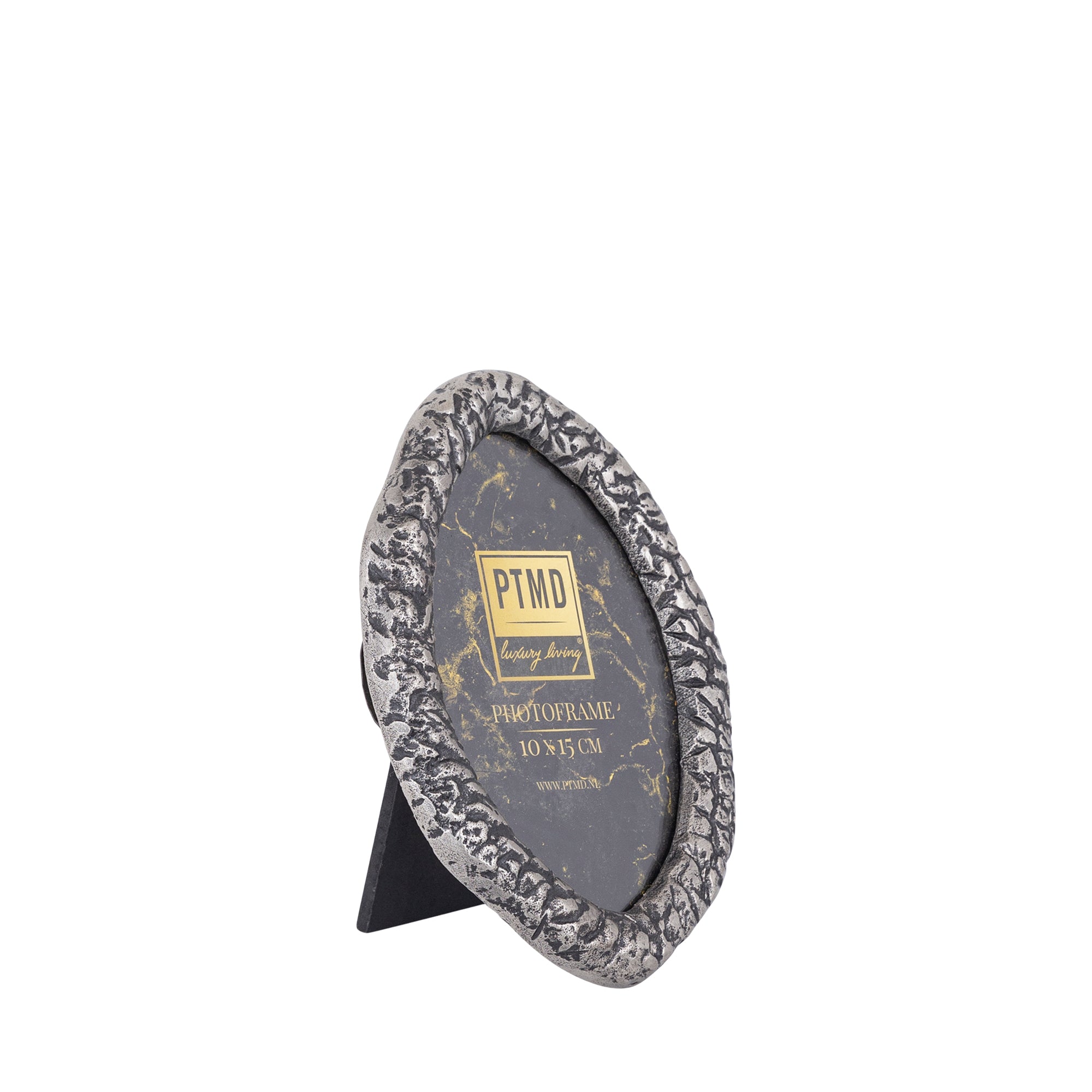 Paislie Nickel casted alu photoframe oval
