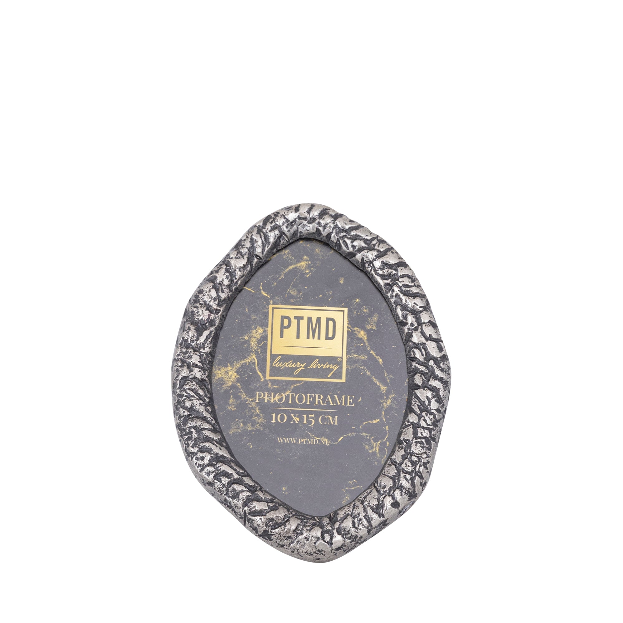 Paislie Nickel casted alu photoframe oval