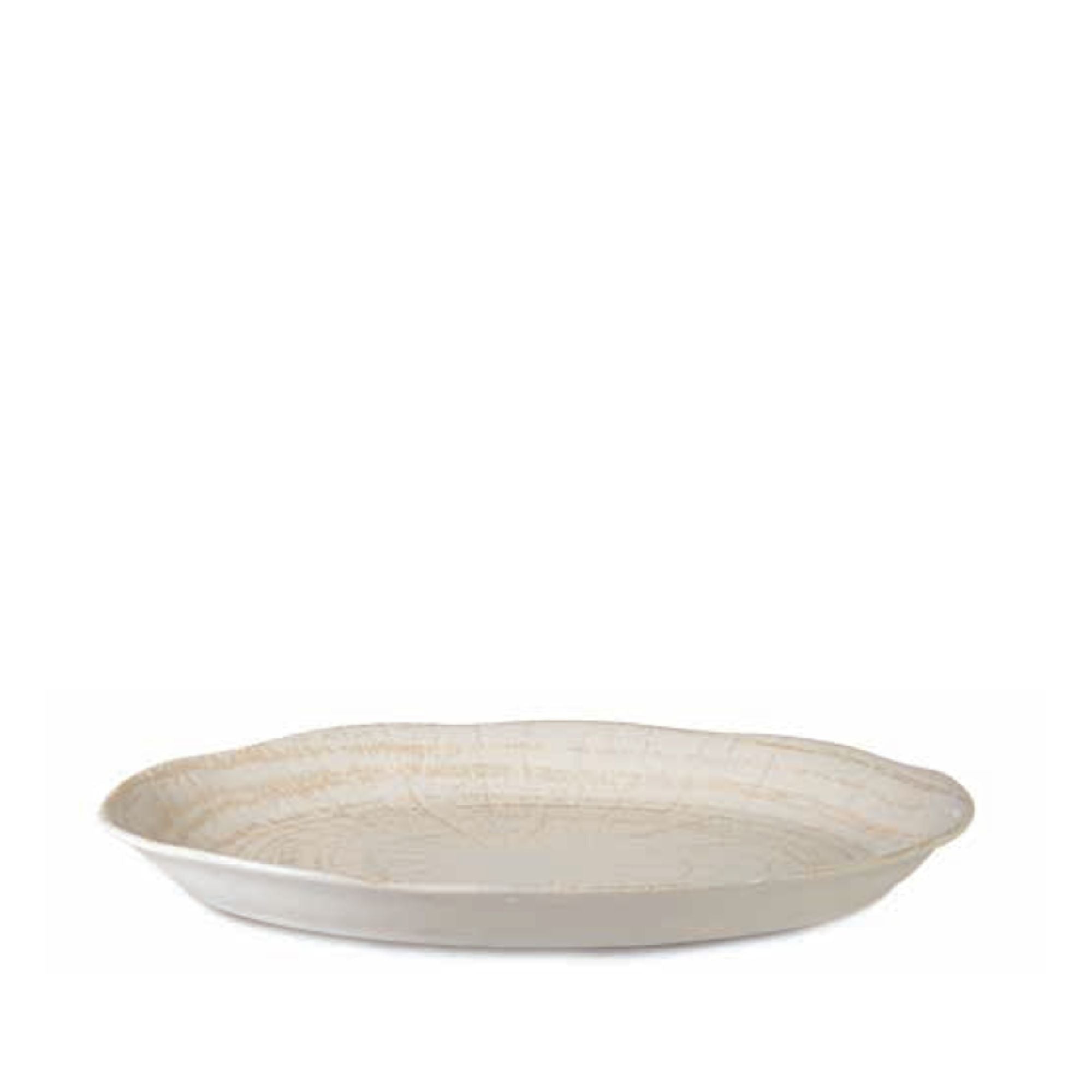 Kaylaa Cream porcelain 36 cm fish plate oval L