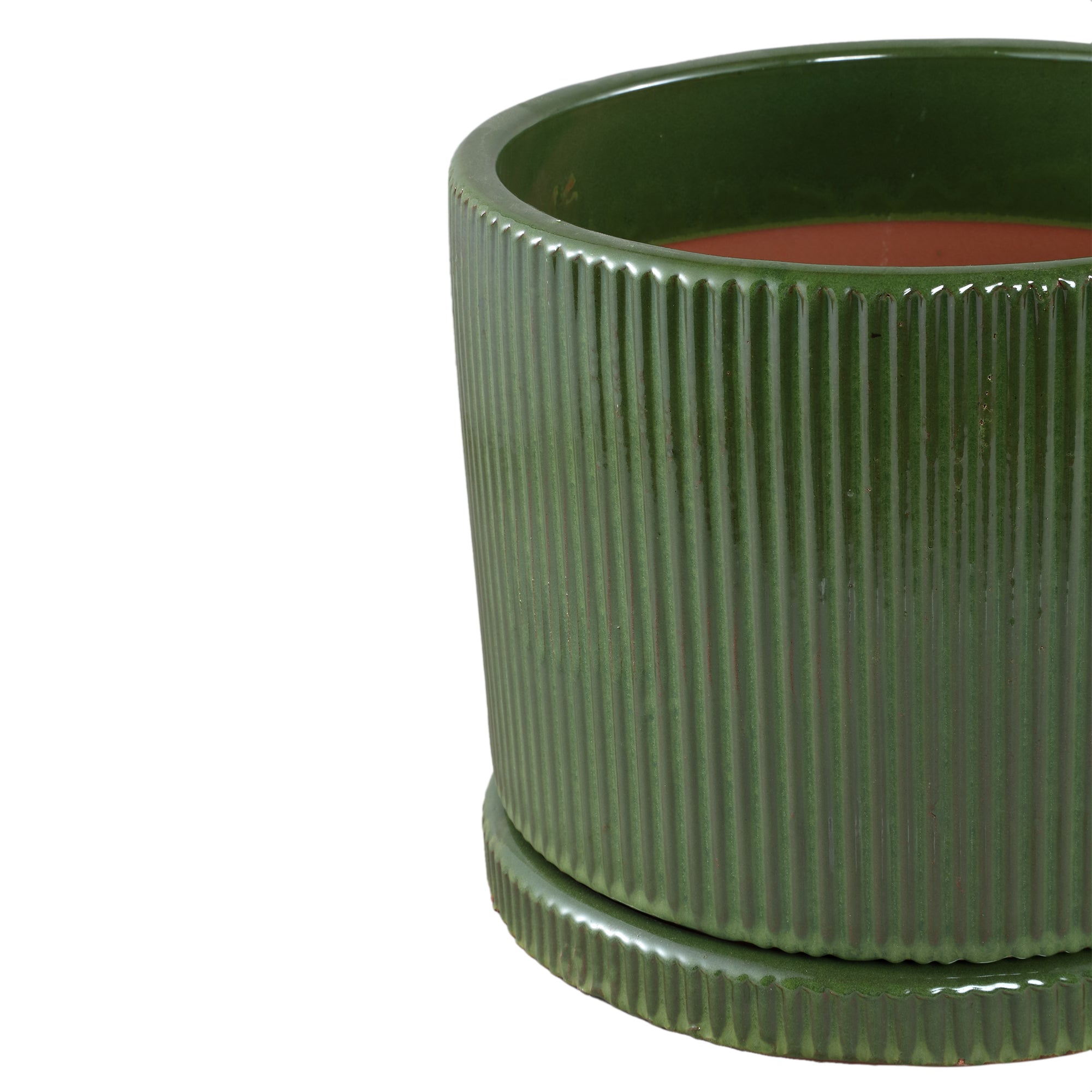 Meliya Pot en céramique - Vert