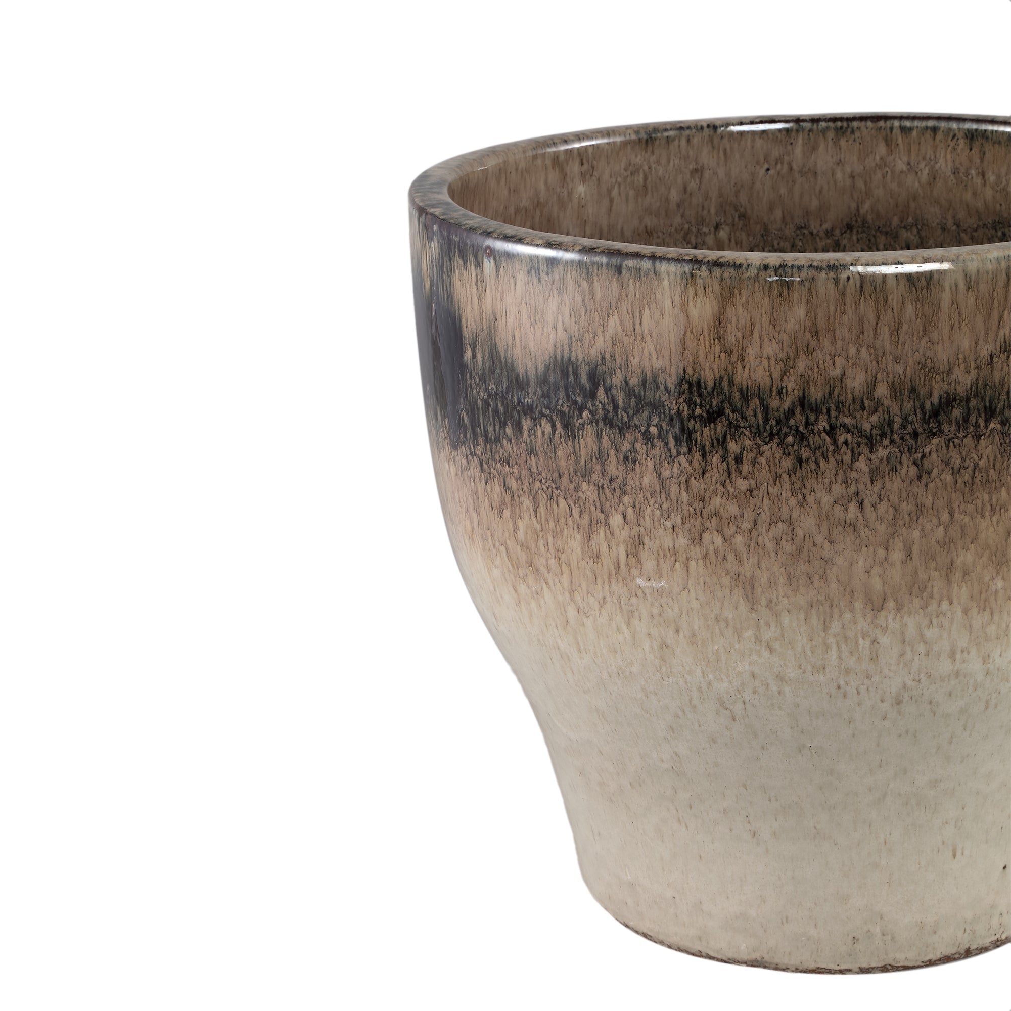 Esmarie Pot en céramique - Crème