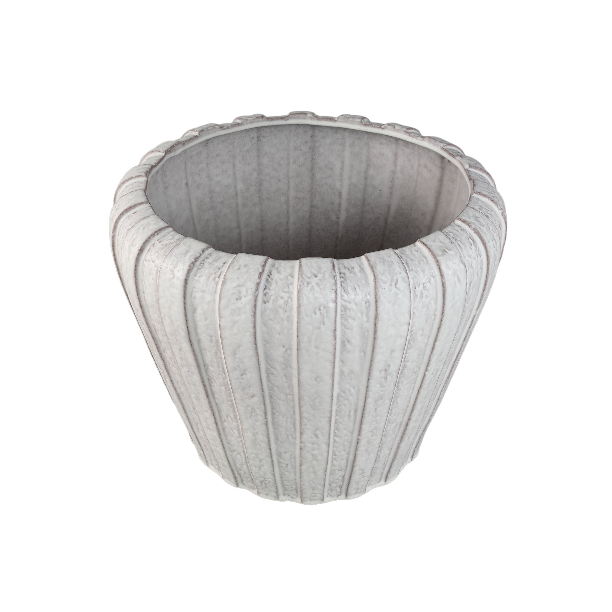 Mirei Pot en céramique - White