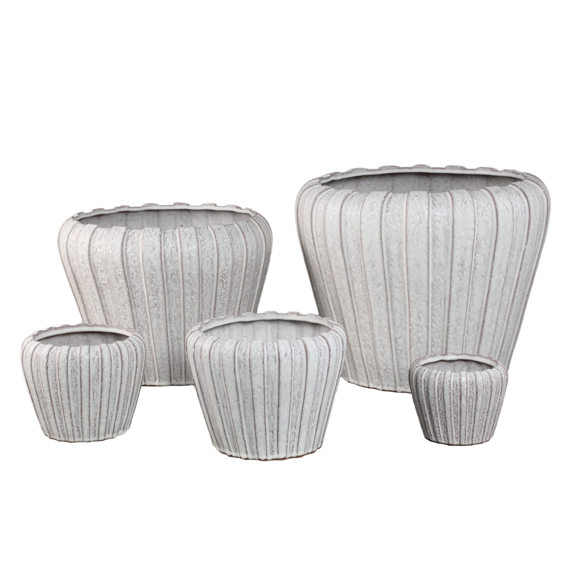 Mirei Pot en céramique - White