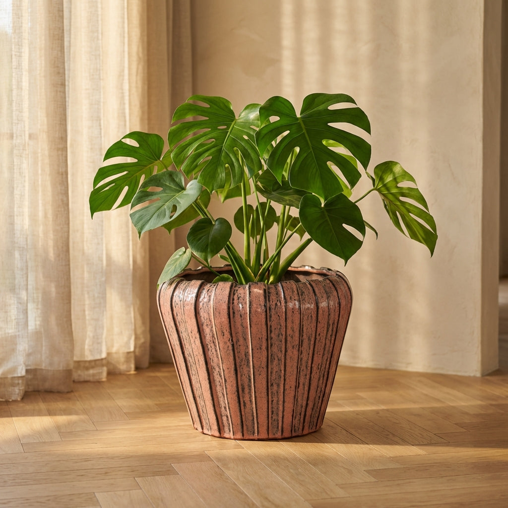 Mirei Pot en céramique - Rose