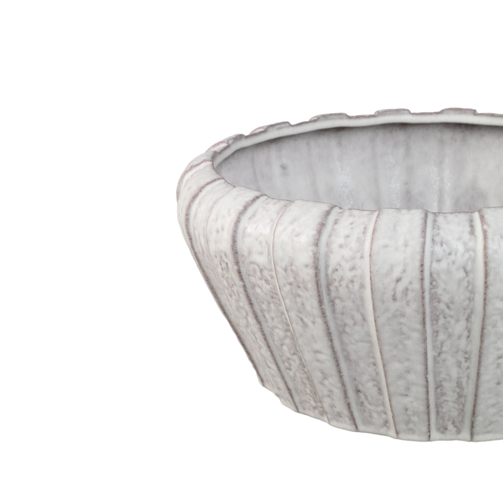 Mirei Pot en céramique - White