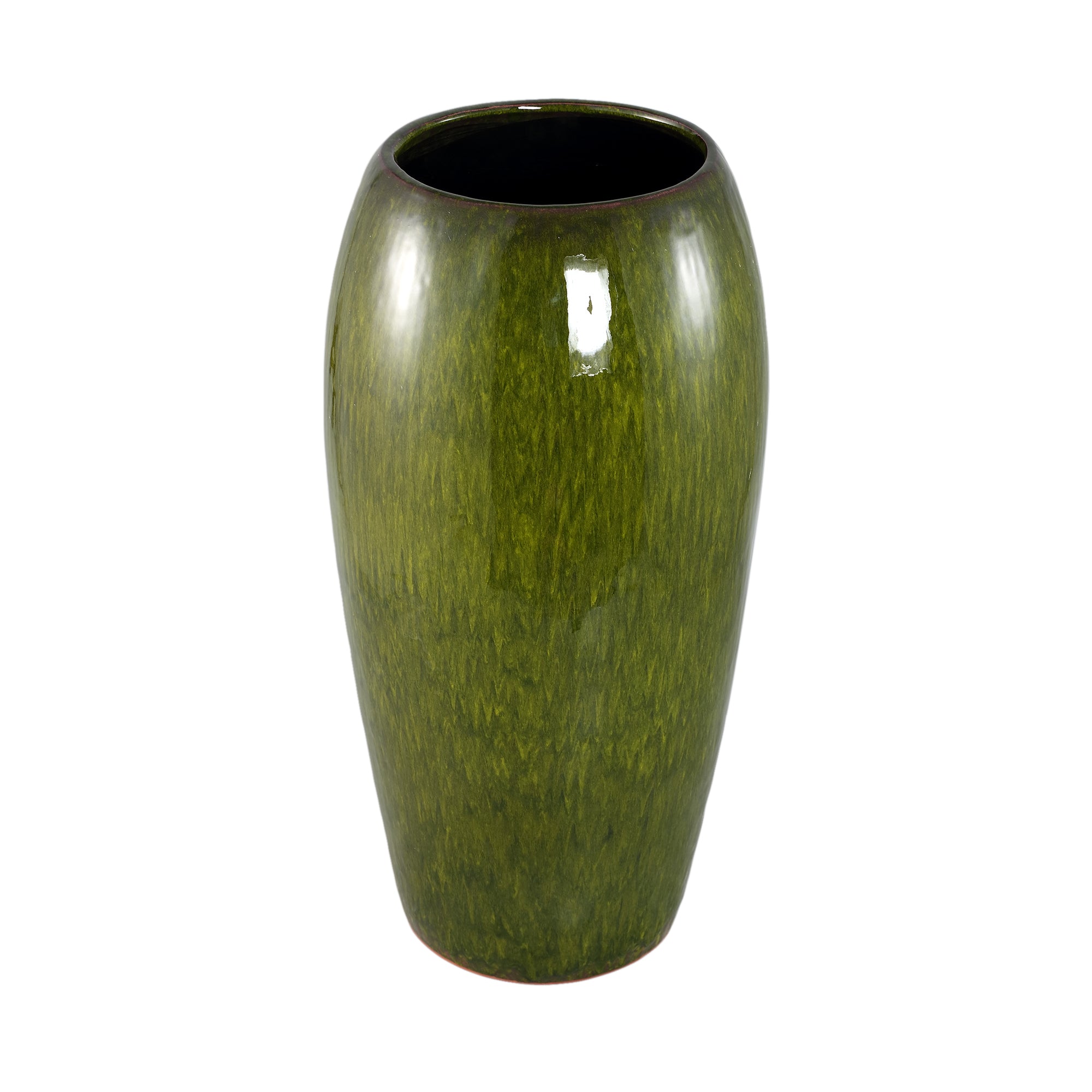 Tamica Pot en céramique - Vert foncé