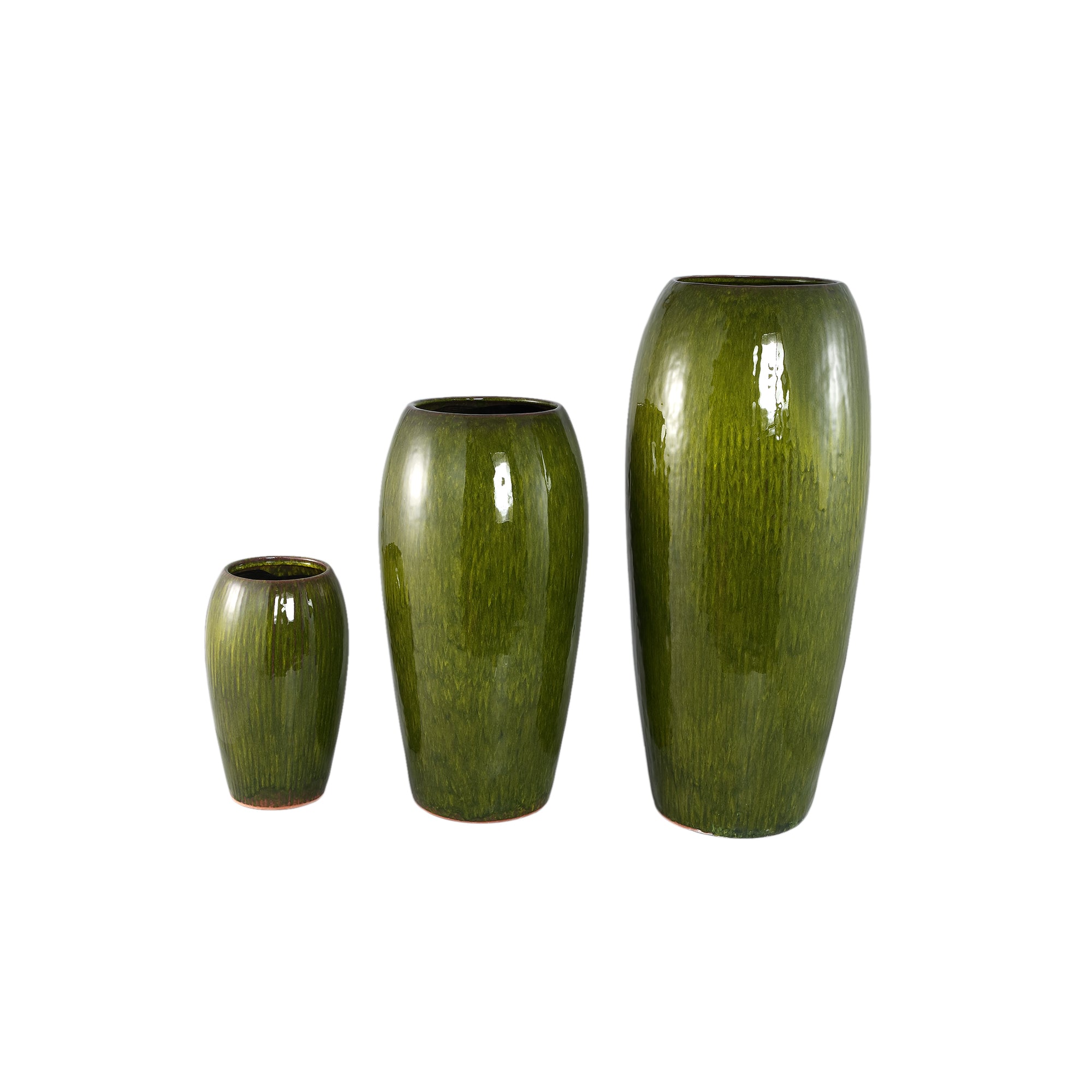 Tamica Pot en céramique - Vert foncé