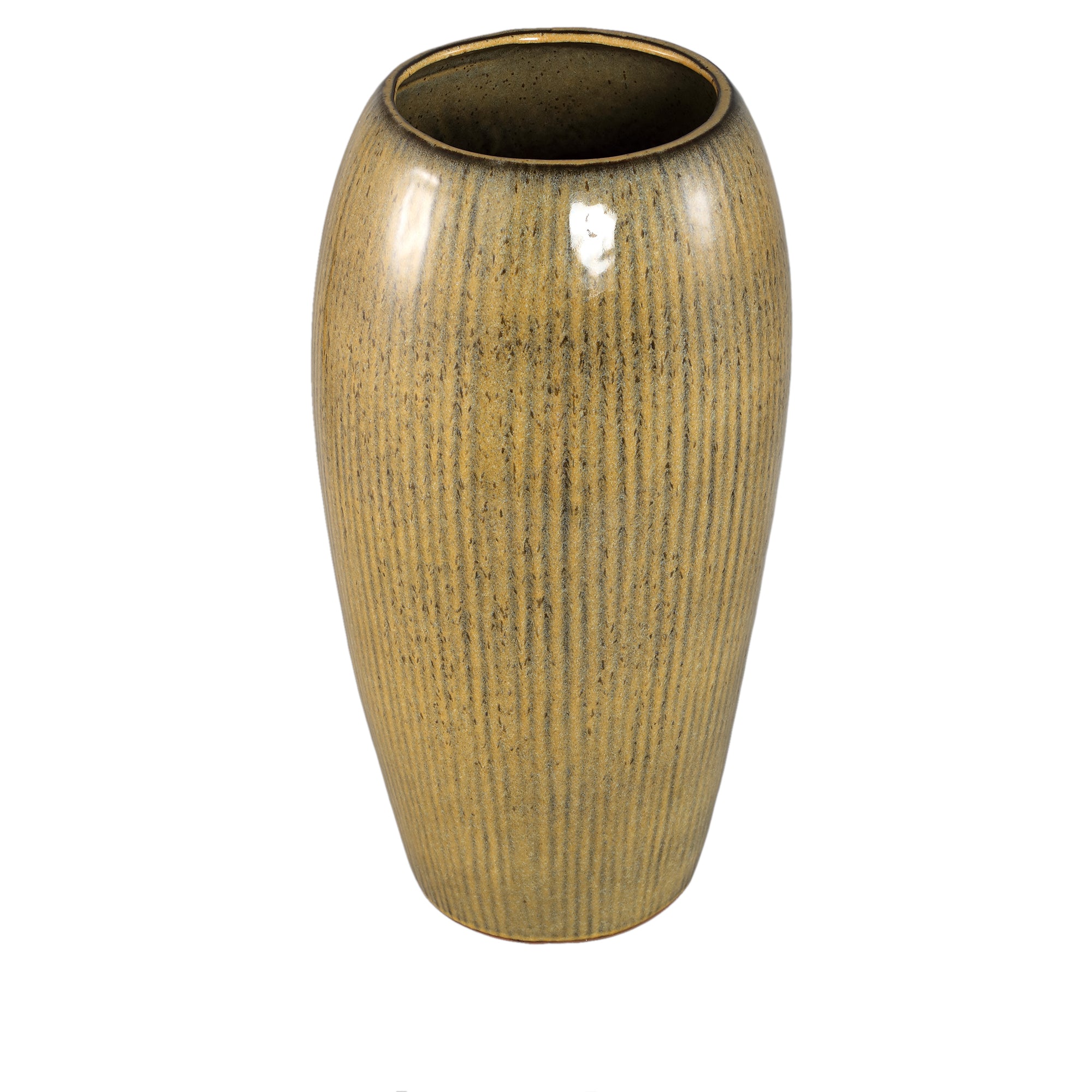 Tamica Pot en céramique - Marron foncé