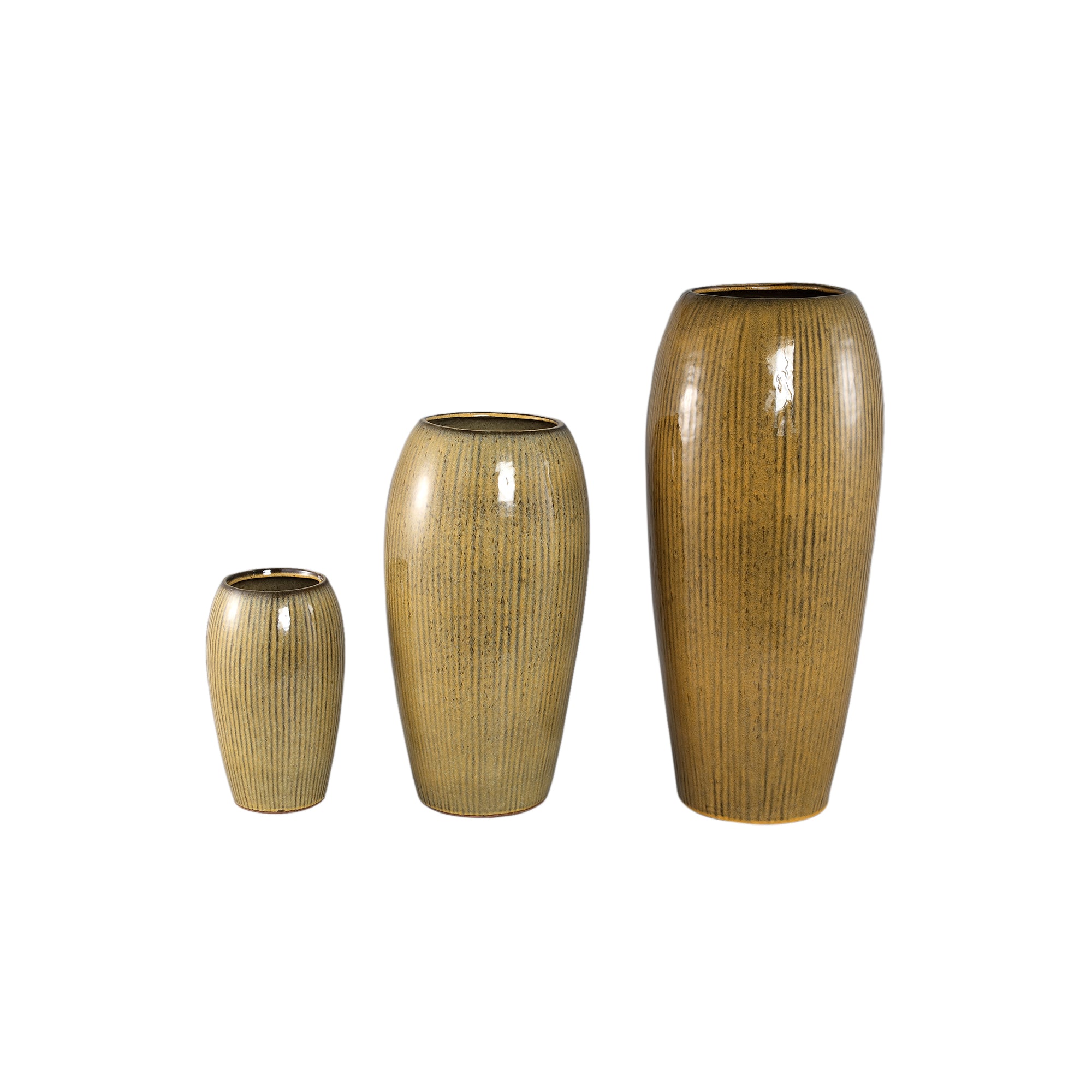 Tamica Pot en céramique - Marron foncé