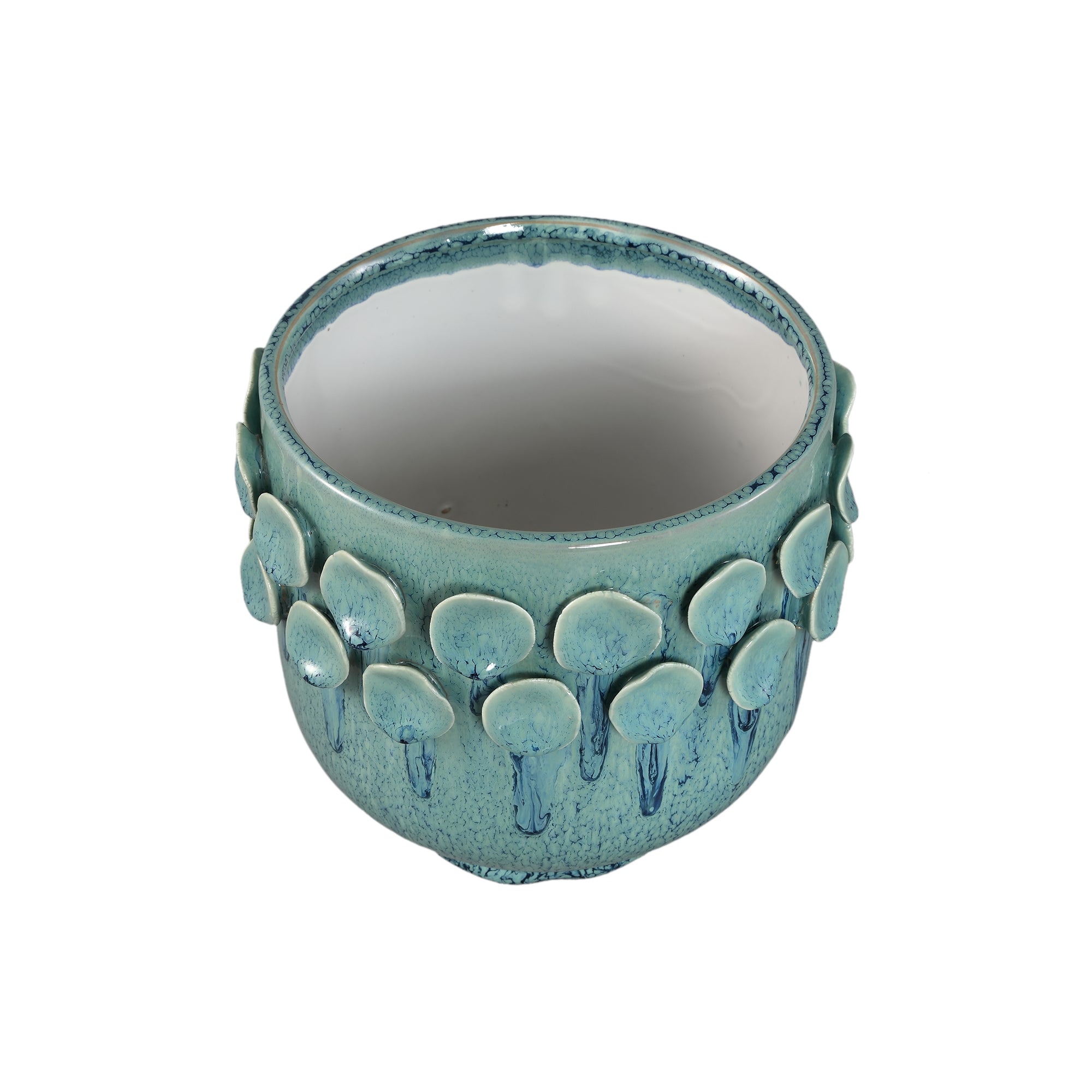 Trelin Pot en céramique - Turquoise