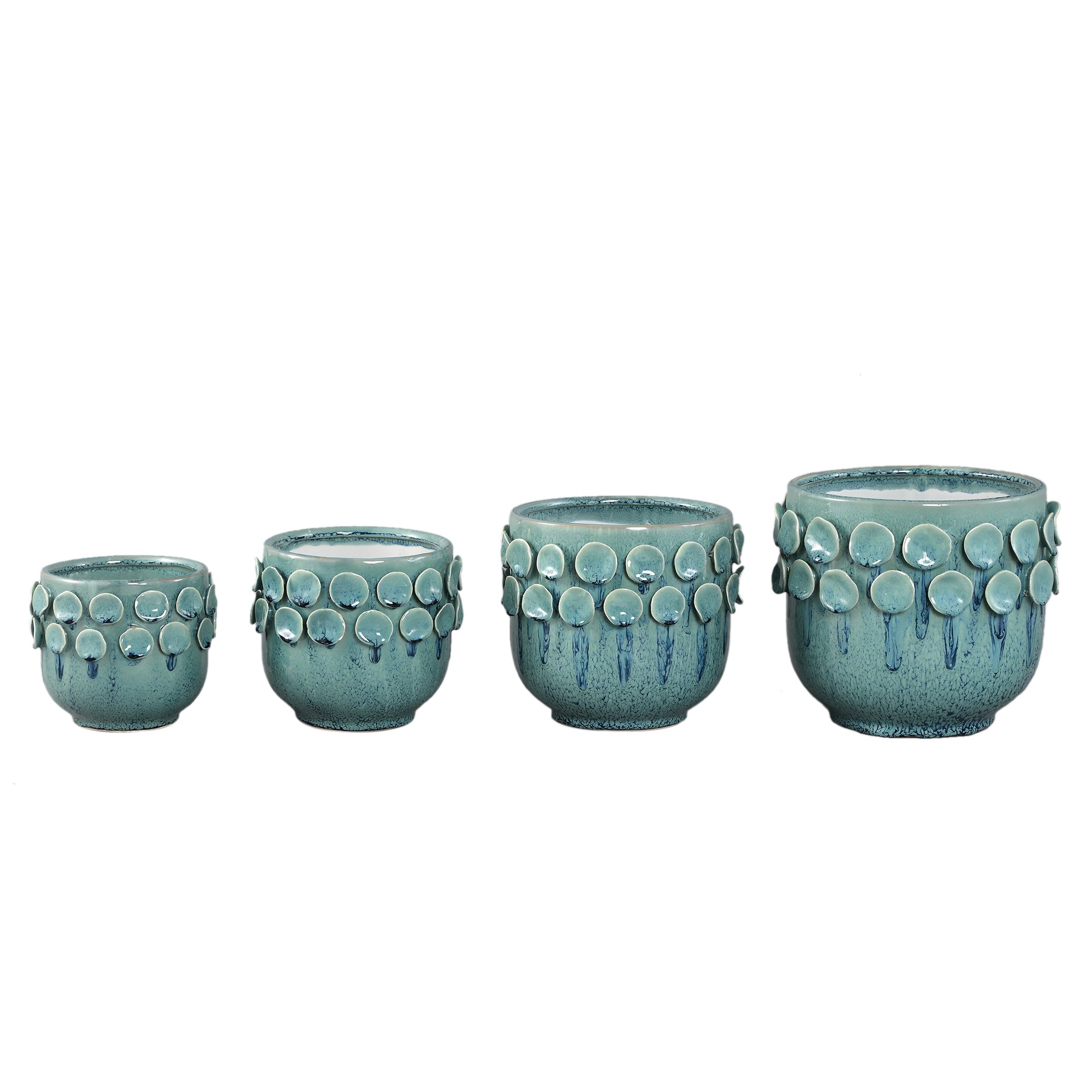 Trelin Pot en céramique - Turquoise
