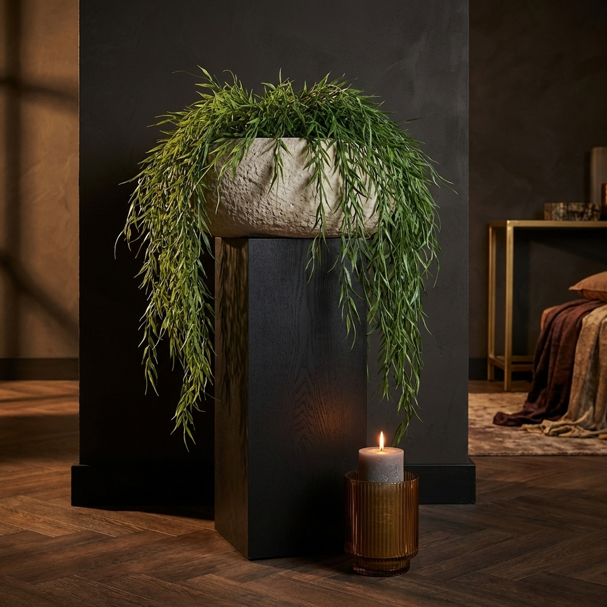 Pot Meleyah — Ciment — Photo lifestyle