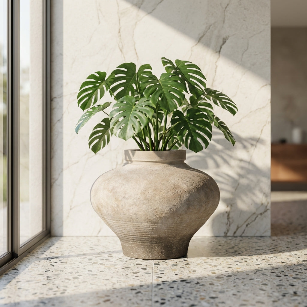 Michle Pot en ciment - S (77x77x61 cm)