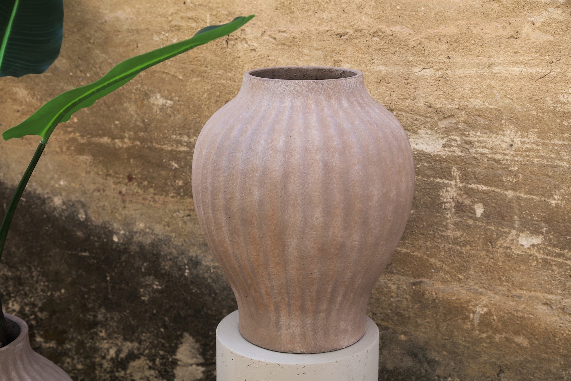 Beautii Pot en ciment - S (45x45x55 cm)