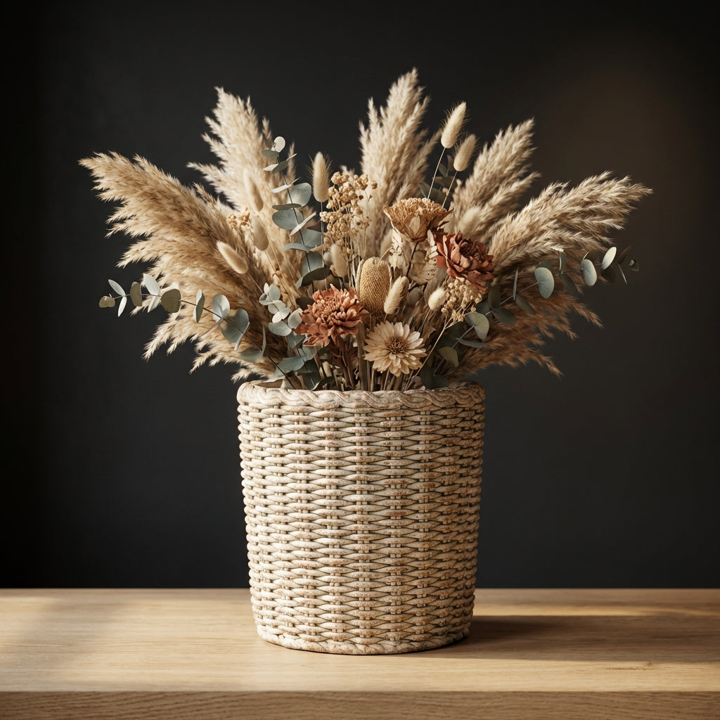 Ranel Pot en ciment - XL (30x30x30 cm)