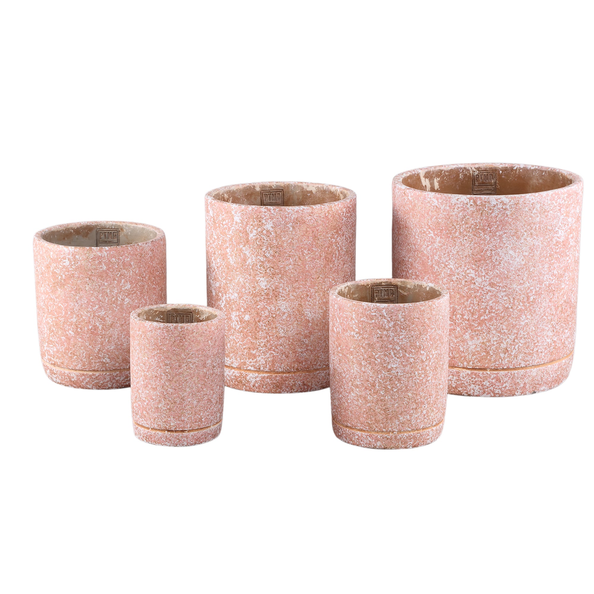 Asten Pot en ciment - Rose