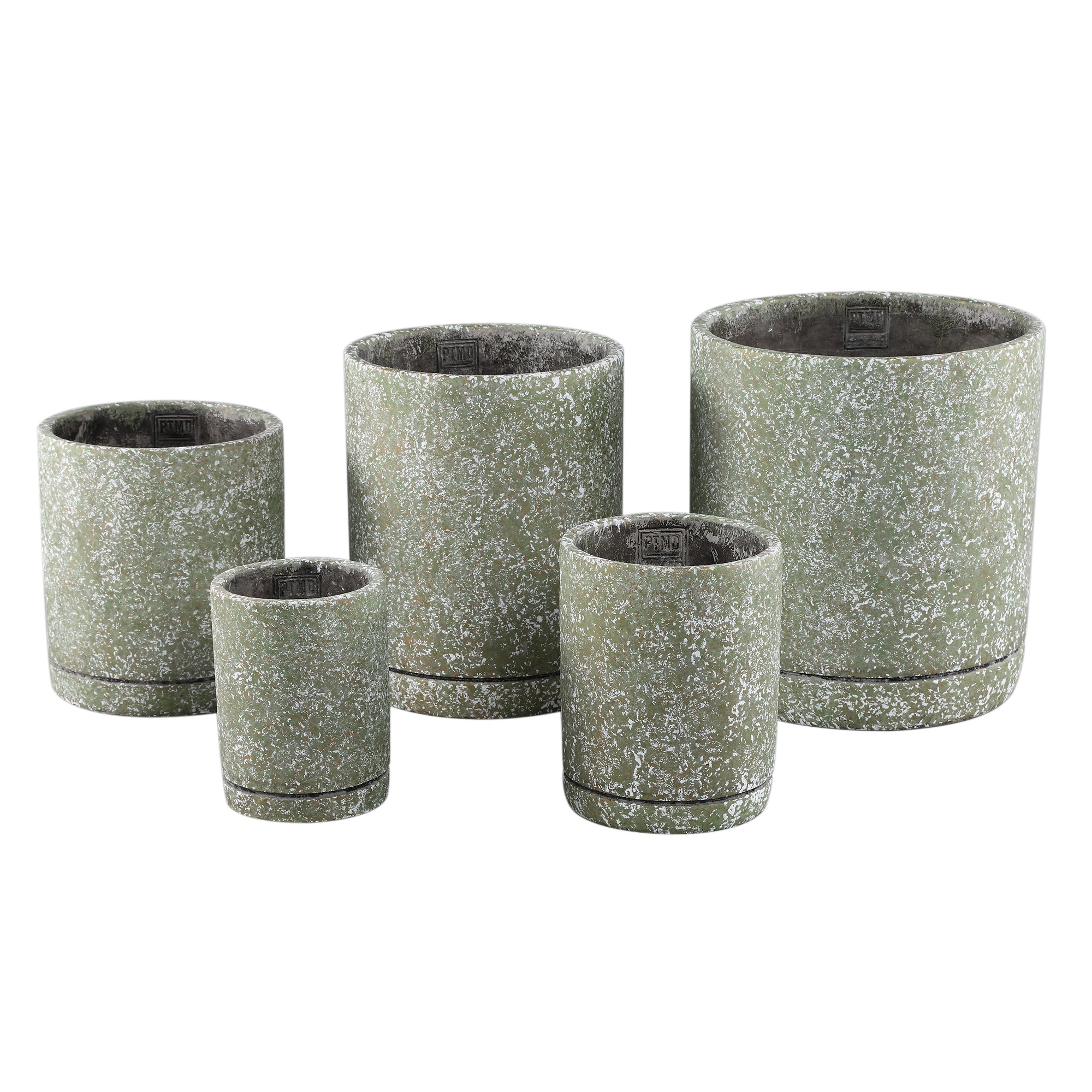 Asten Pot en ciment - Green
