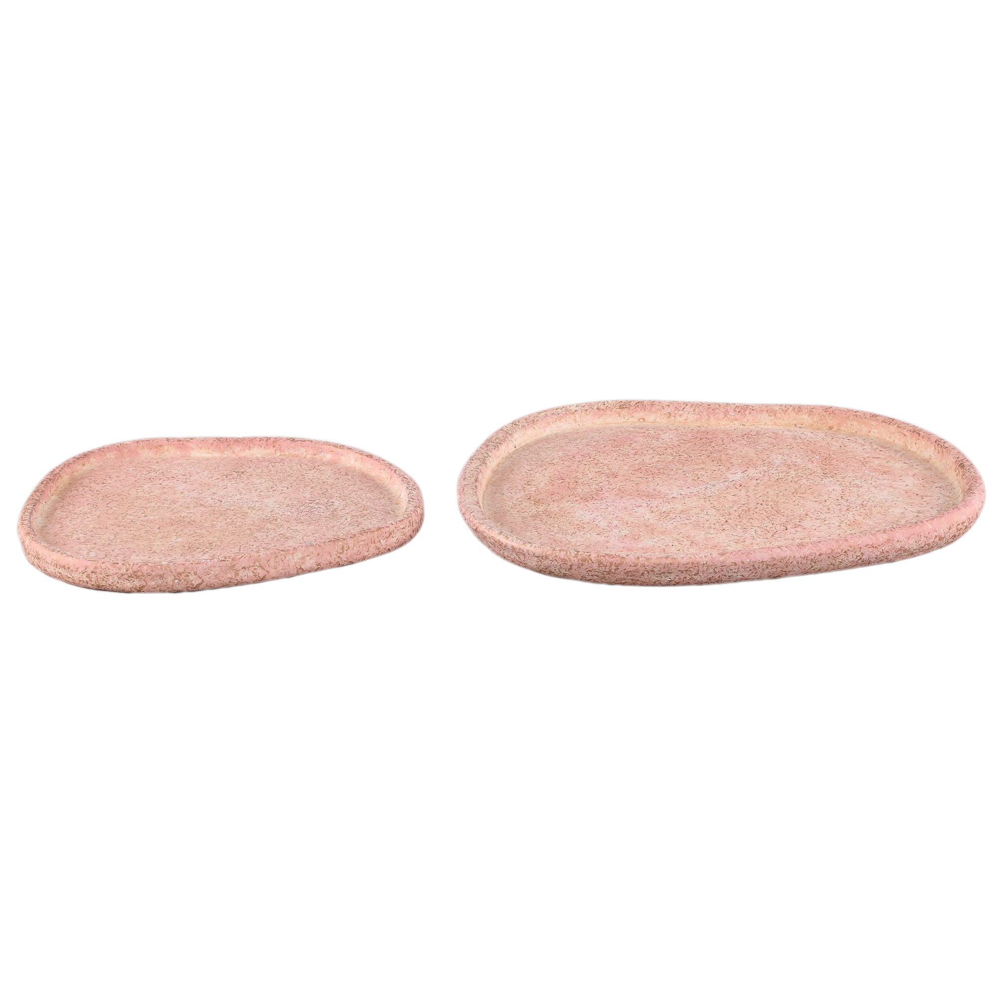 Killeen Pink organic shaped cement plate S