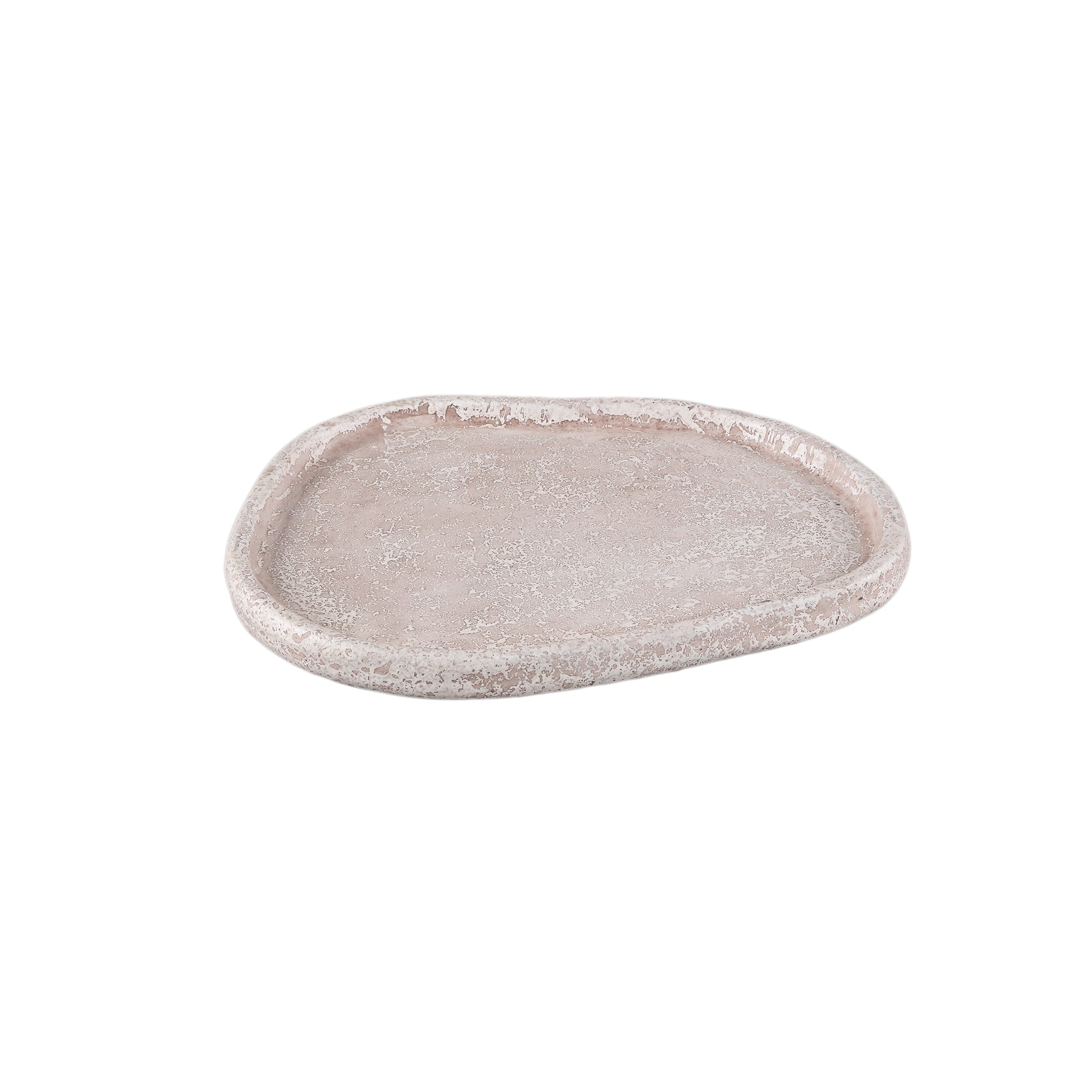 Killeen Cream organic shaped cement plate S