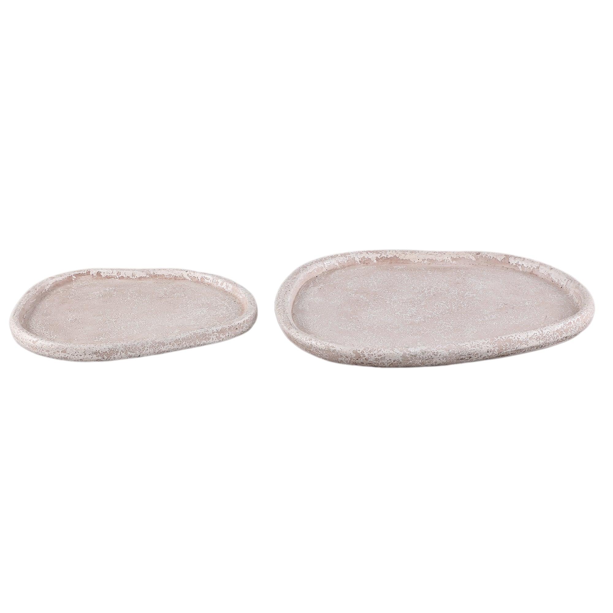 Killeen Cream organic shaped cement plate S