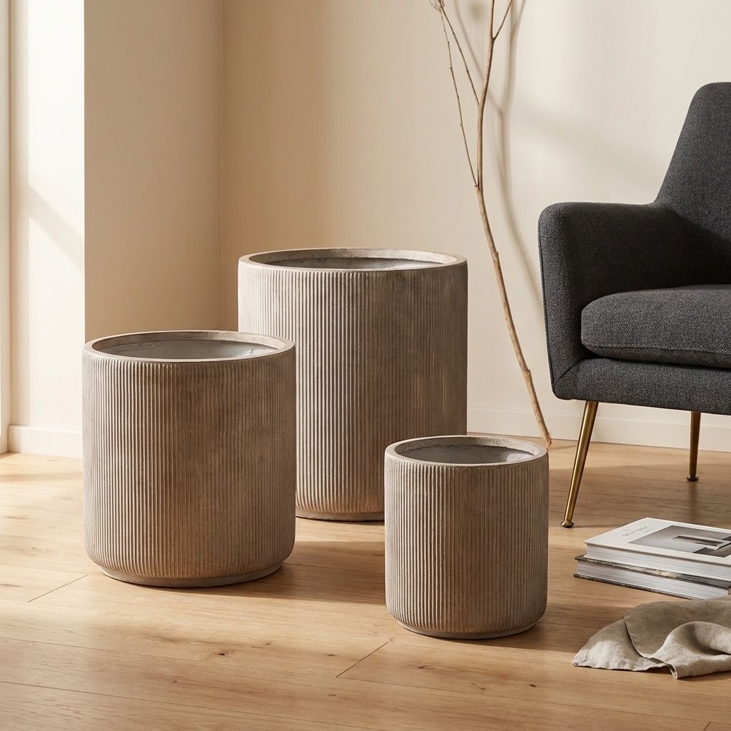 Pot Olav — en plastique — Set ambiance