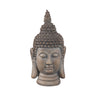 Taneya Taupe fiber cement buddha head statue M