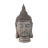 Taneya Taupe fiber cement buddha head statue L