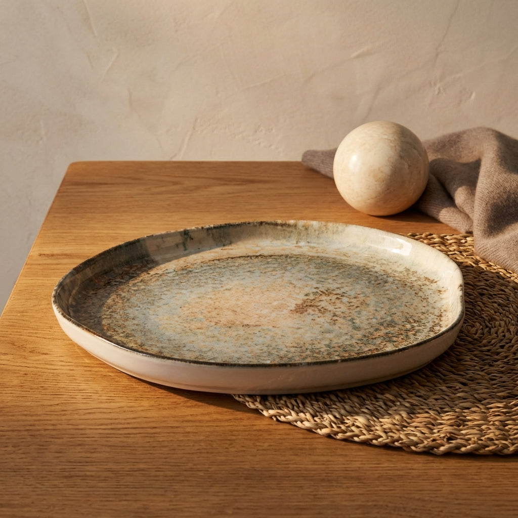 Piatti Organic porcelain 26 cm dinner plate S