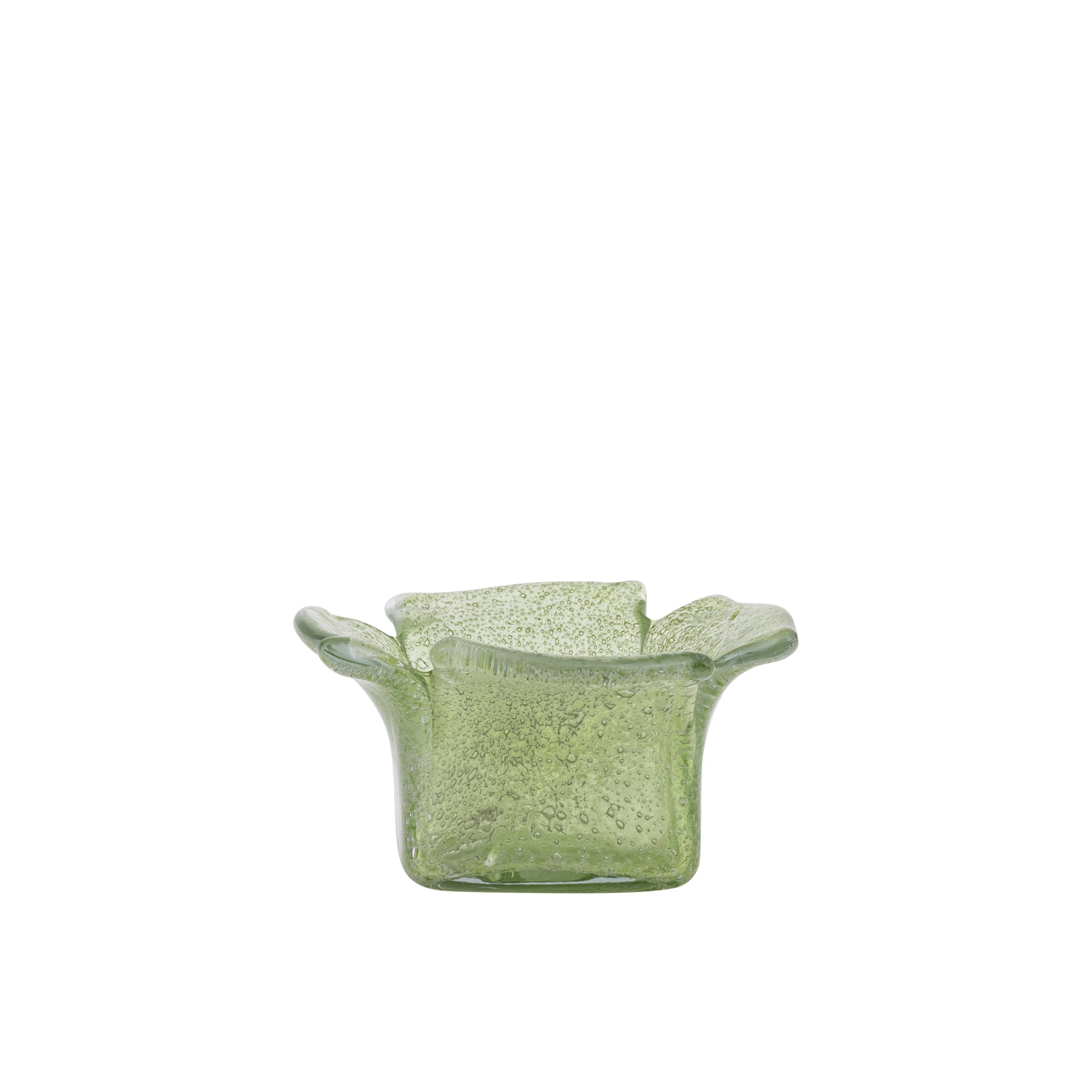 Aliah Photophores en verre - Vert
