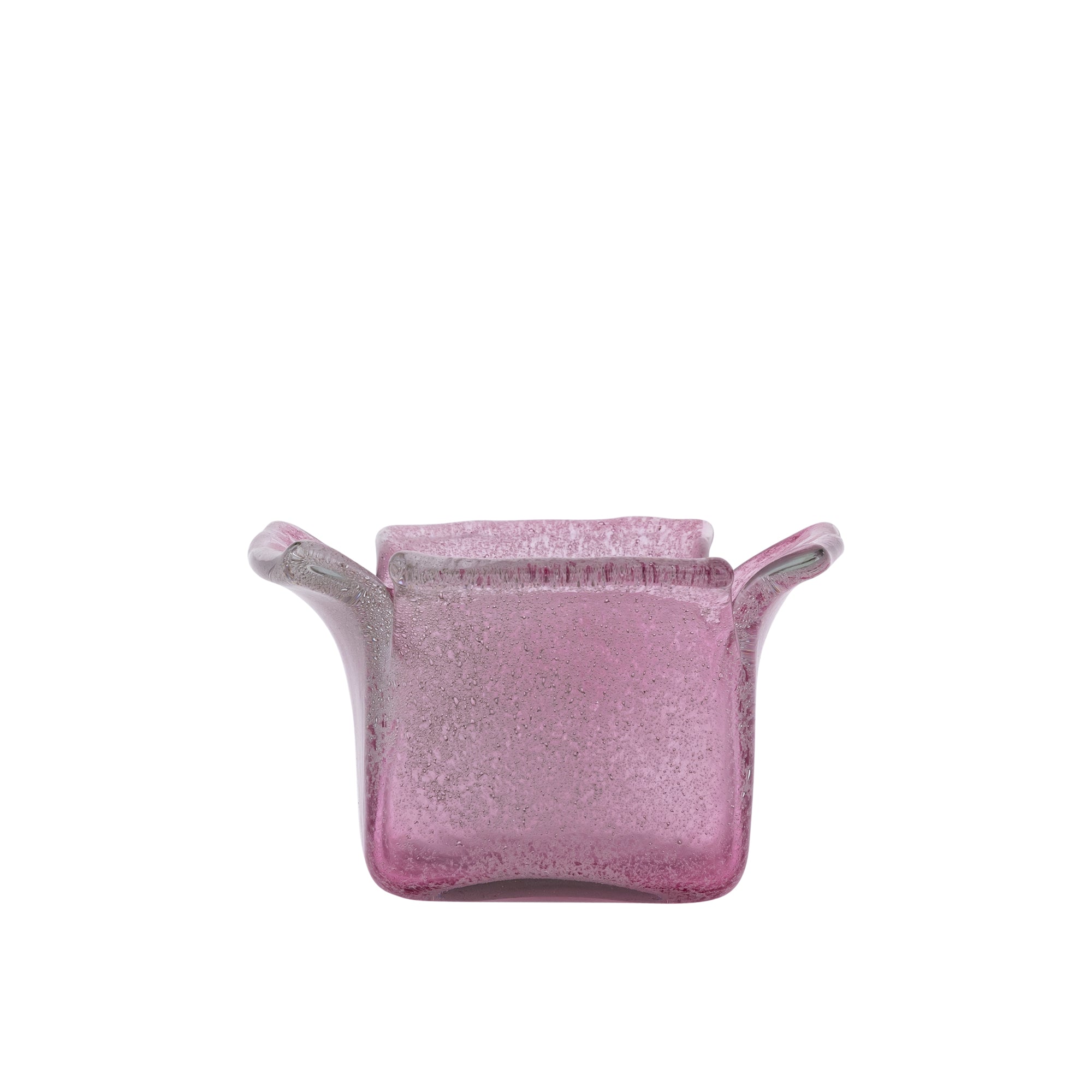 Aliah Photophores en verre - Rose
