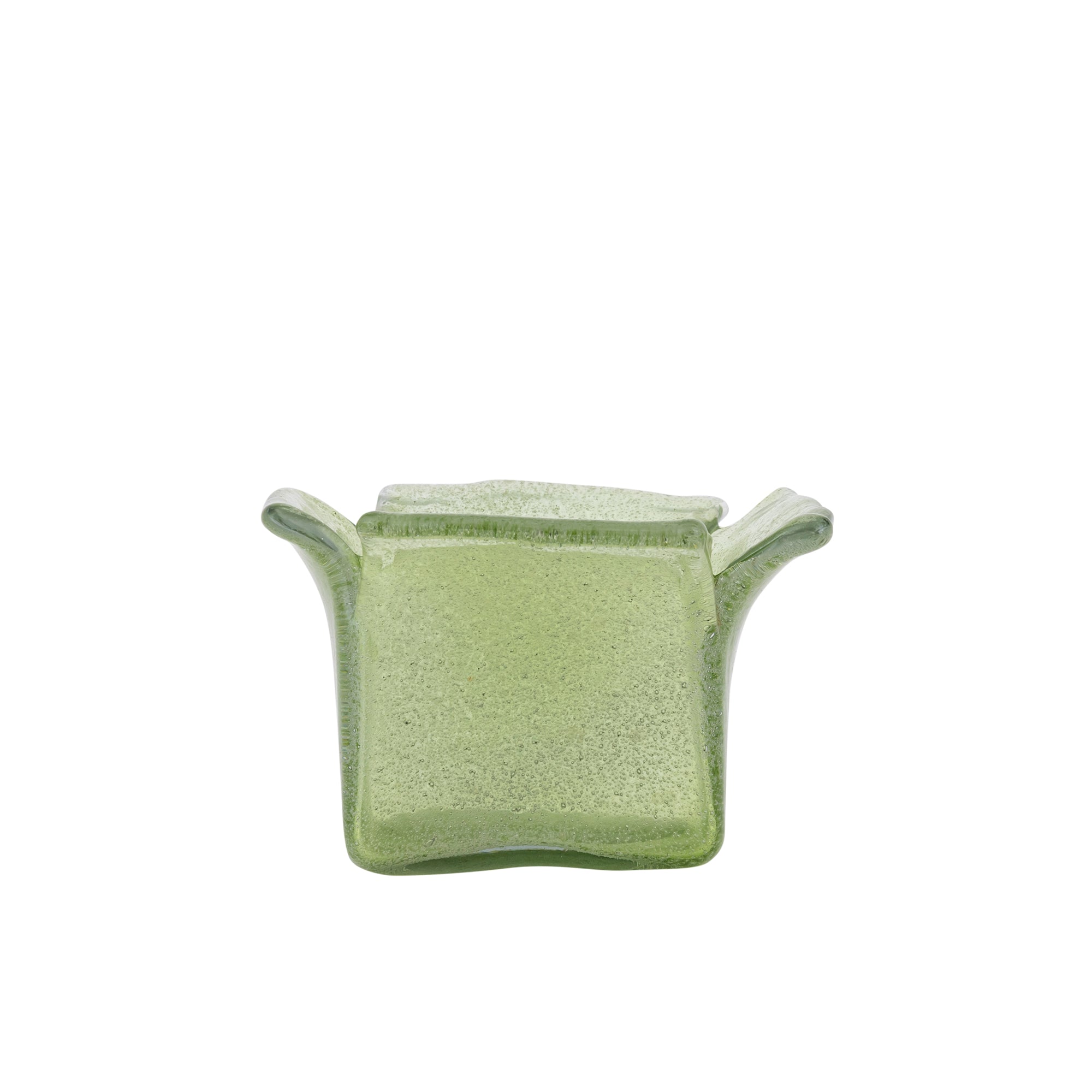 Aliah Photophores en verre - Vert