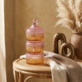 Boîte Lynis — Rose Orange Ombré Verre