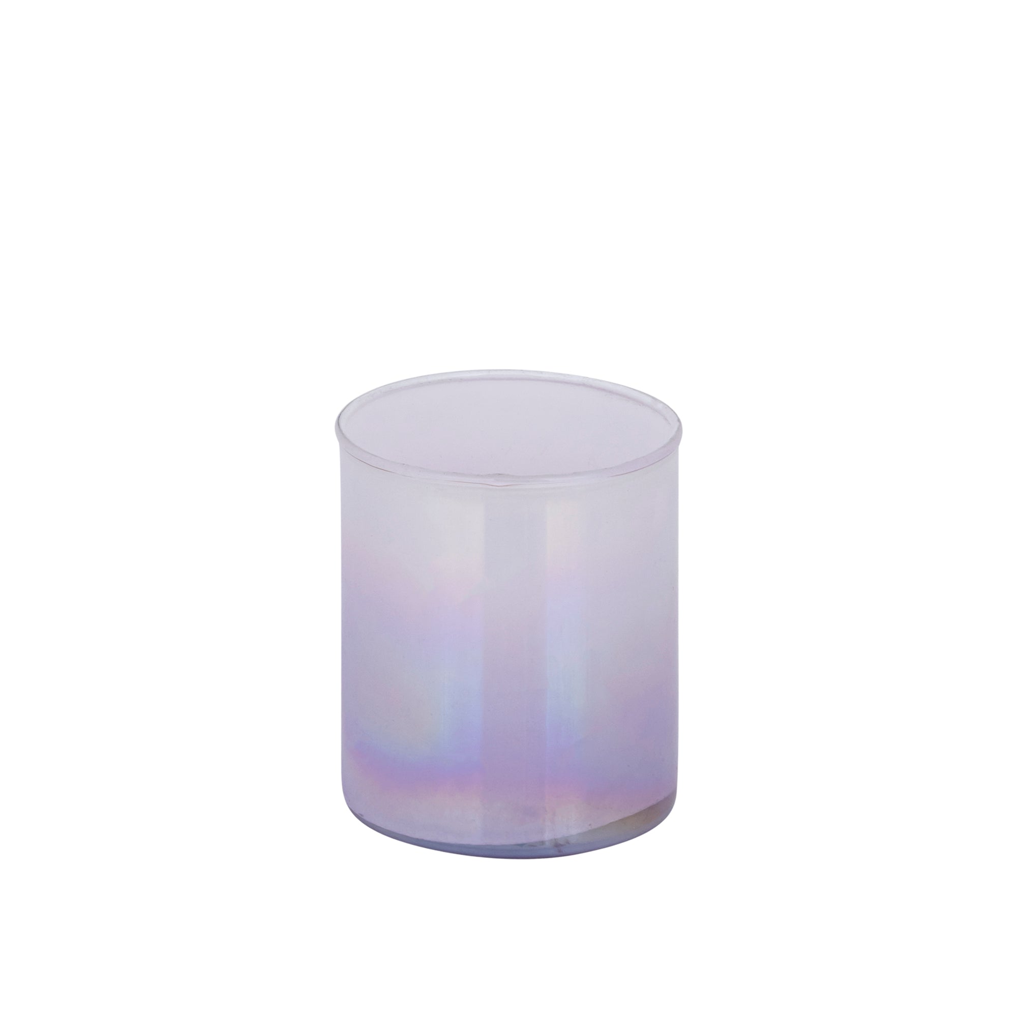 Darcy Photophores en verre - Violet