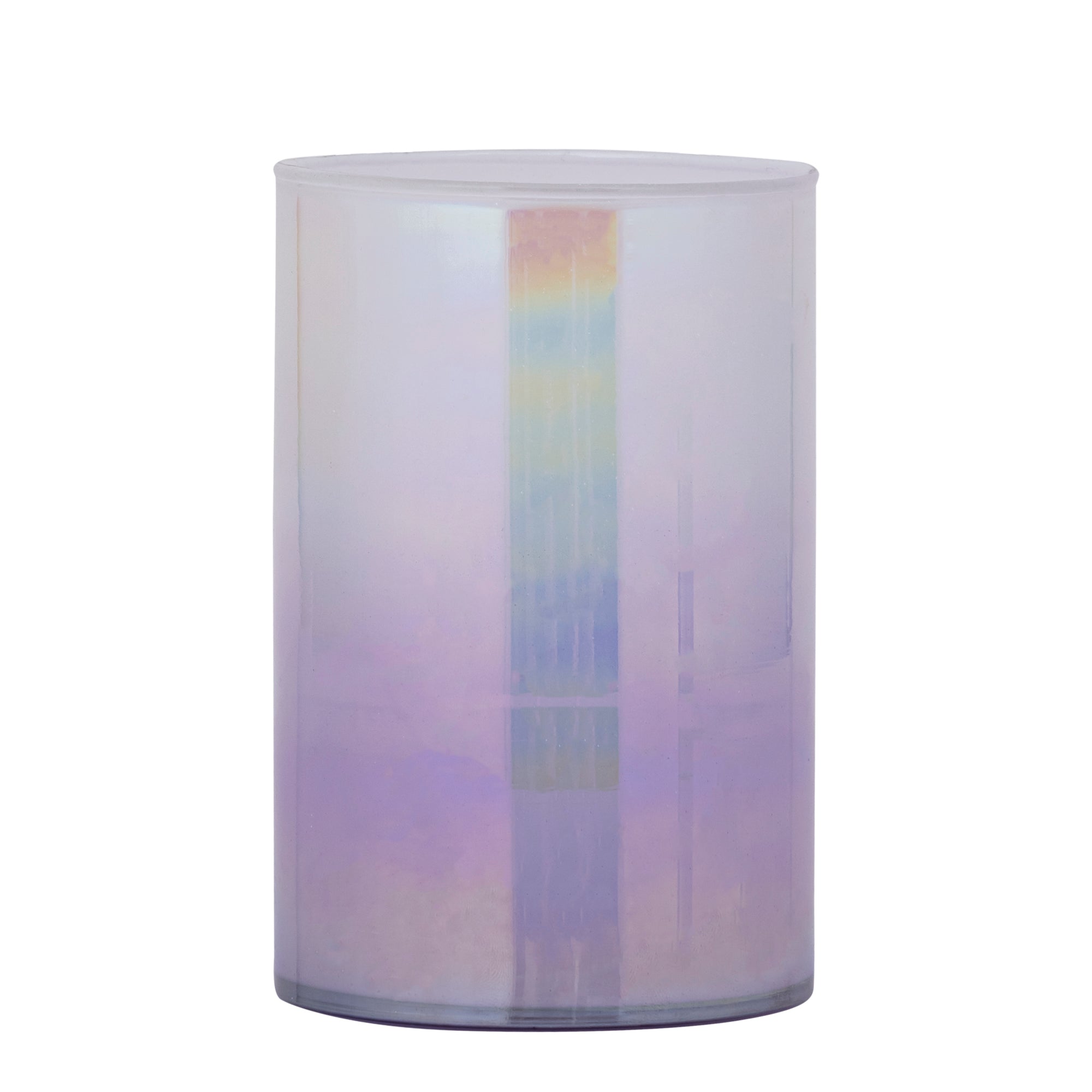 Darcy Bougeoirs en verre — Round Stormlight Ombre Effect - Violet
