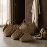 Clarke Green triangle woven paper basket SV4