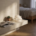 Lampe LED Aveda — Résine Rose Rechargeable Bas