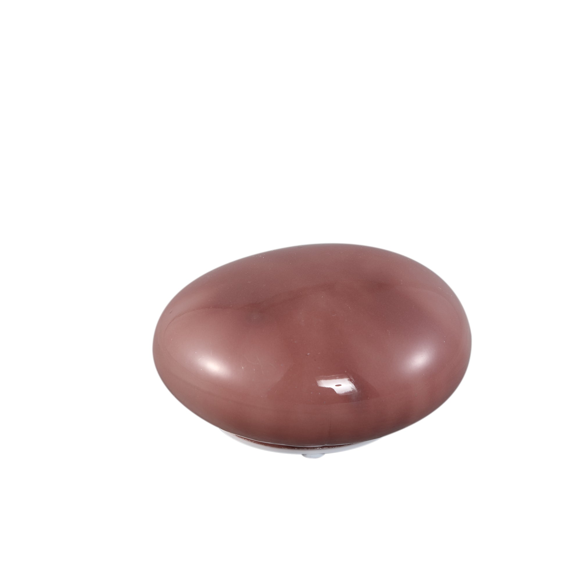Shalon Lampes LED en verre — Stone Shaped Led Light Rechargeable - Taupe